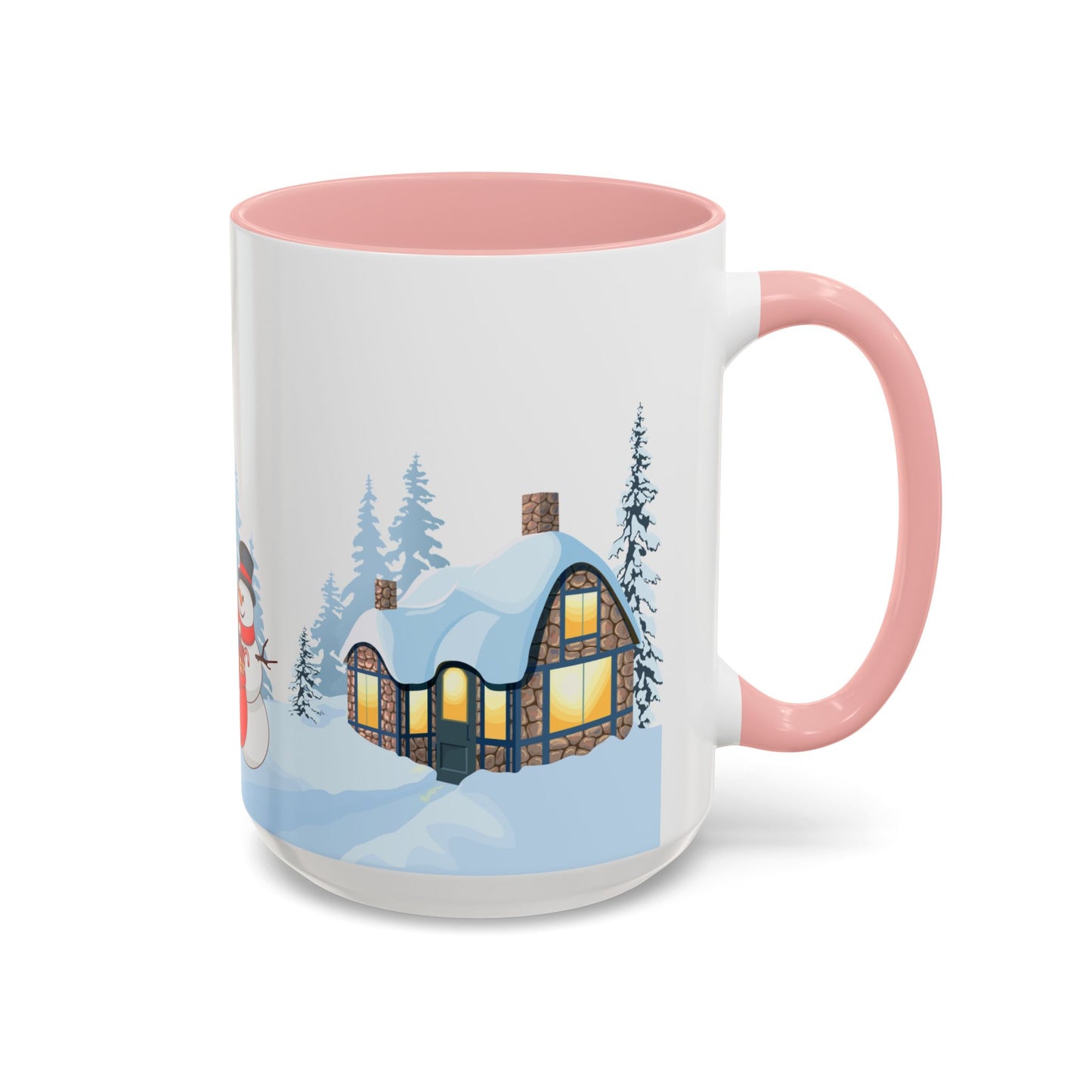 Outdoor Christmas Party - Accent Coffee Mug (11, 15oz) - 10454