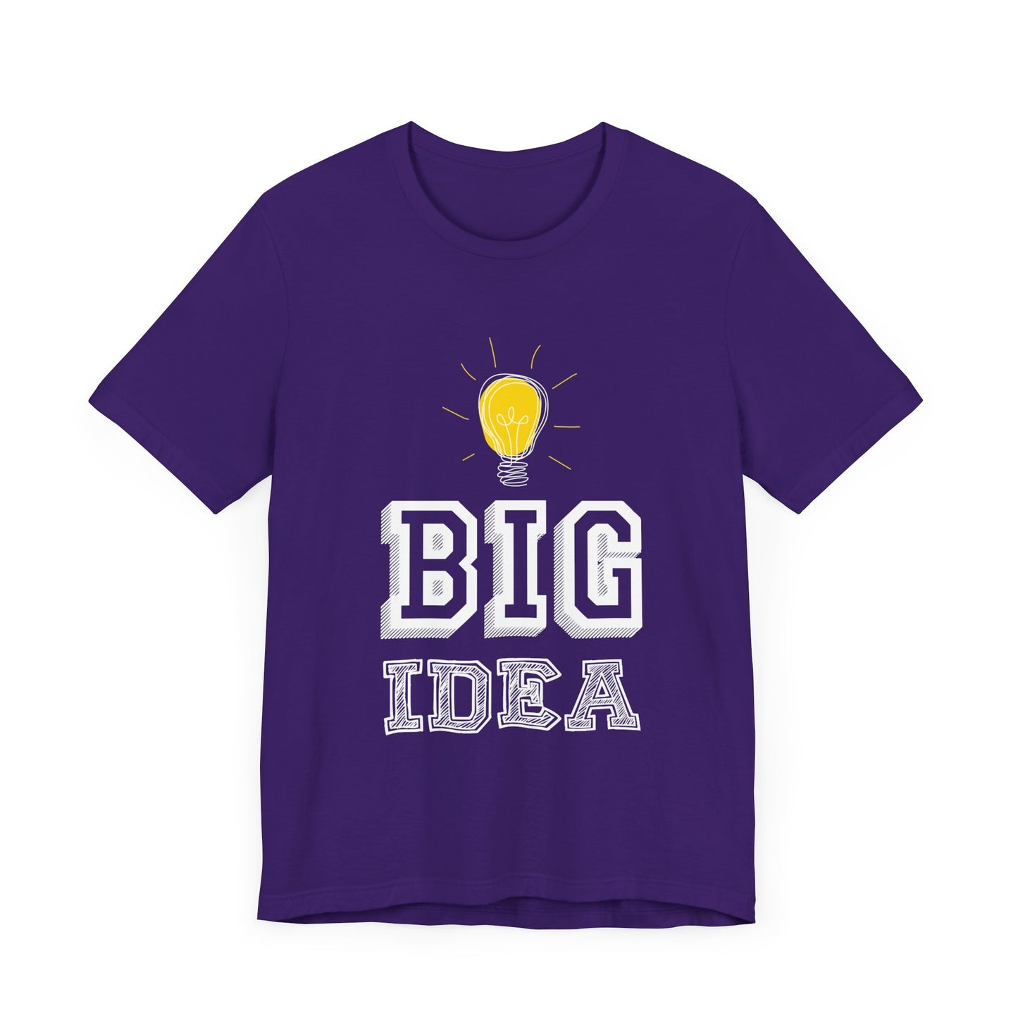 Motivational: Big Idea - Unisex Jersey Short Sleeve Tee