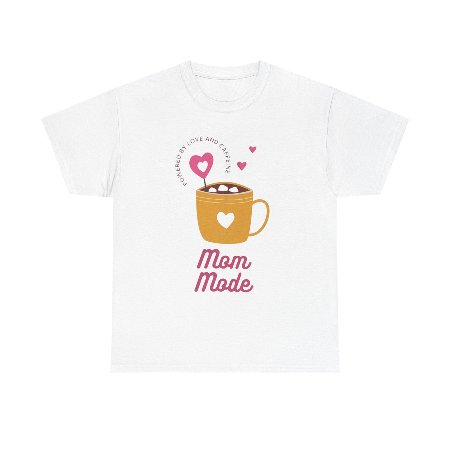 Mom Mode T‑Shirt – Cute Coffee Mug Graphic Tee for Moms (Mom Mode) - 14880