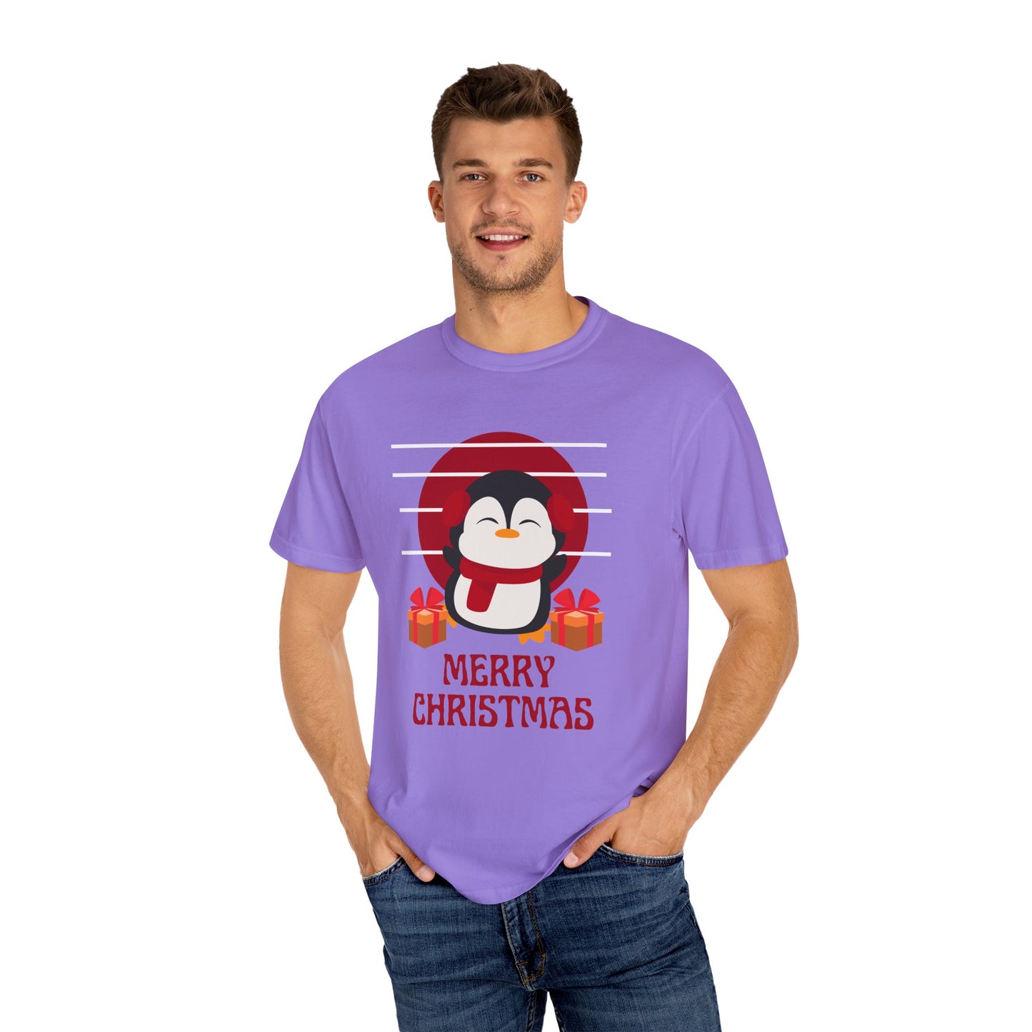 Merry Christmas - Unisex Garment-Dyed T-shirt