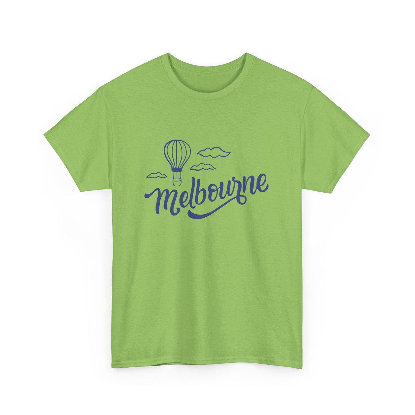 Melbourne Hot Air Balloon Unisex Heavy Cotton Tee - 12142