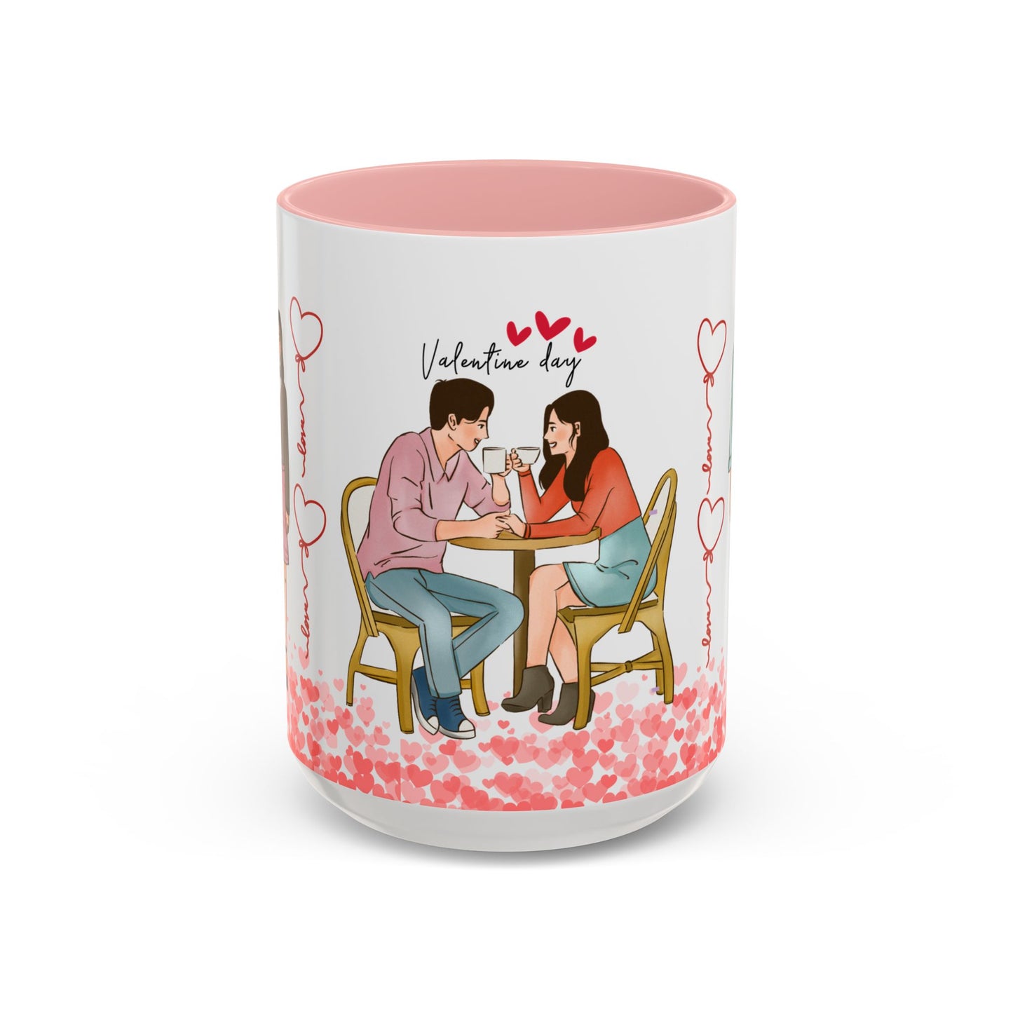 Valentine Day - Accent Coffee Mug (11, 15oz) - 11578