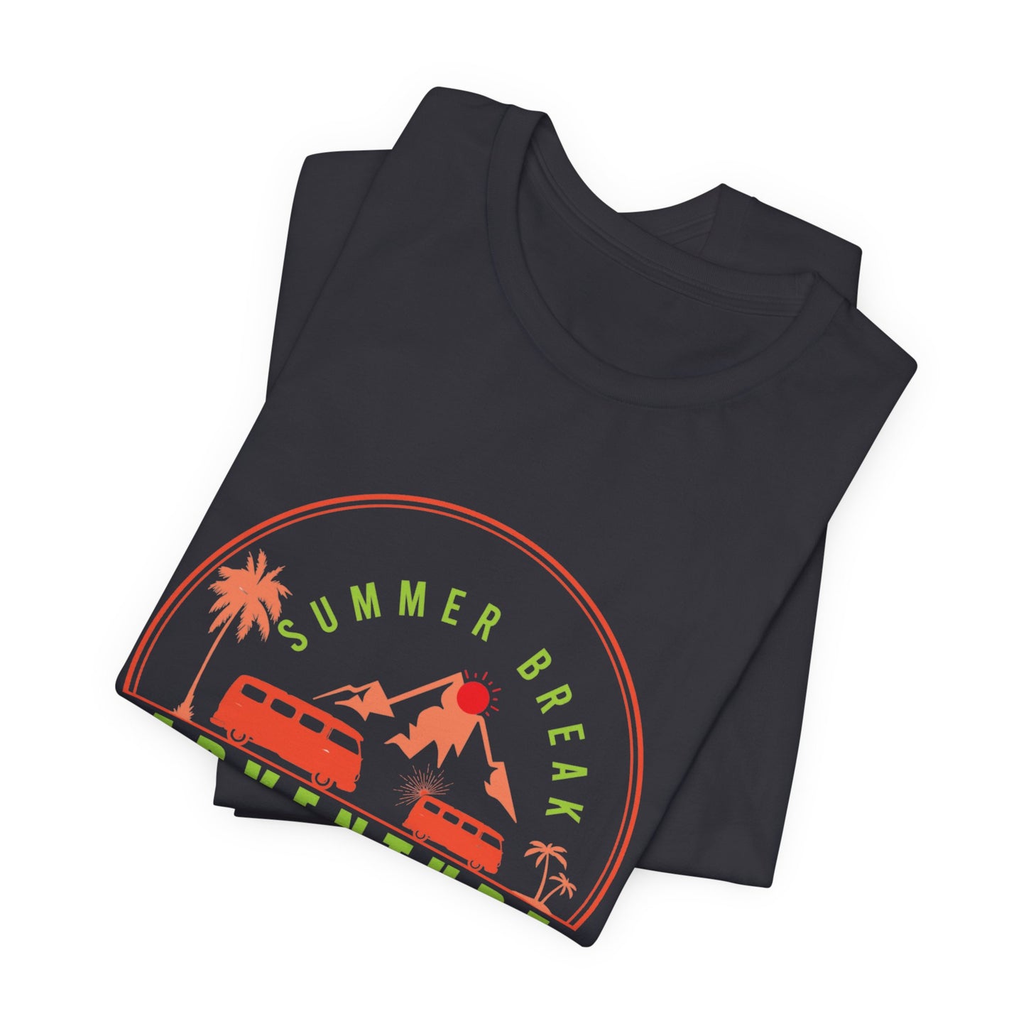 Summer Break, Adventure Camp - Unisex Jersey Short Sleeve Tee - 13097
