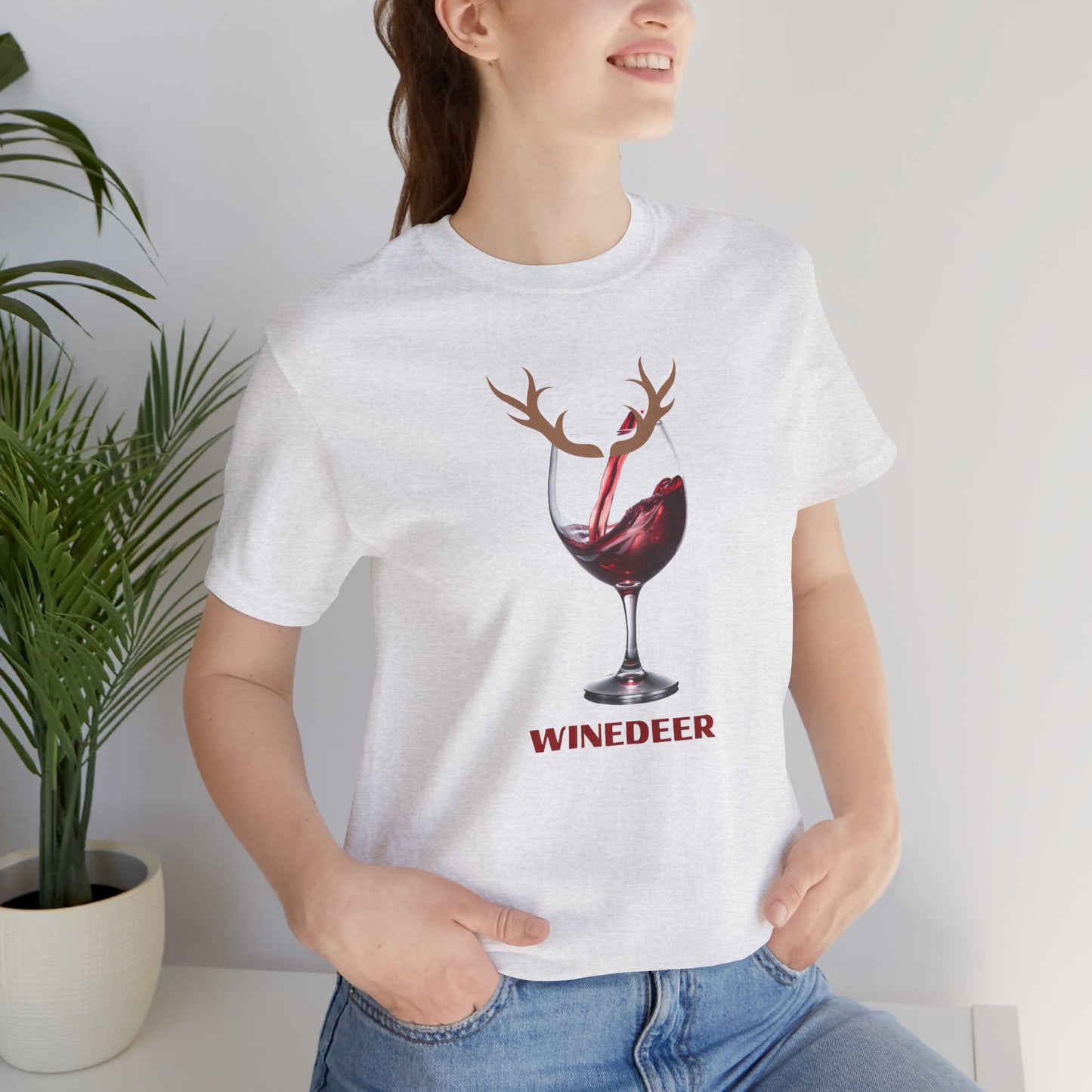 Winedeer - Unisex Jersey Short Sleeve Tee