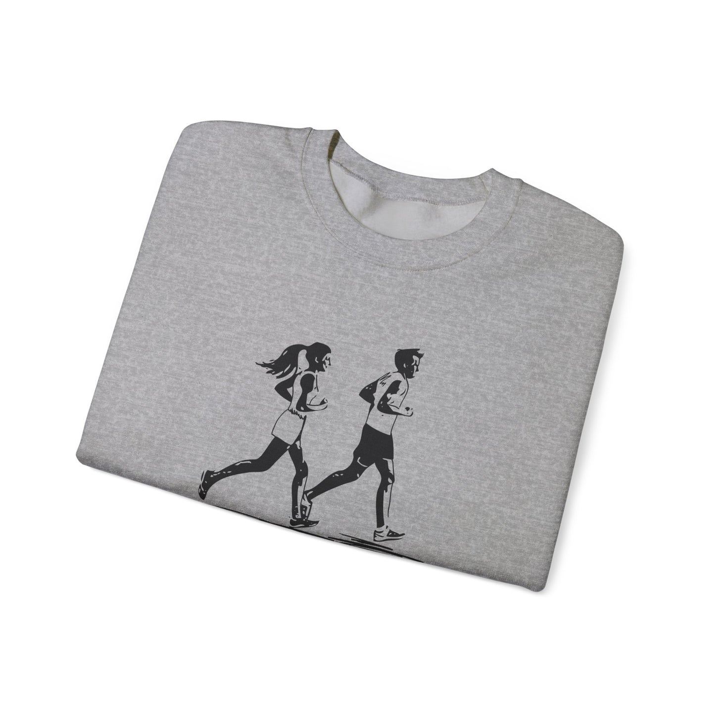 Running Community - Unisex Heavy Blend™ Crewneck Sweatshirt