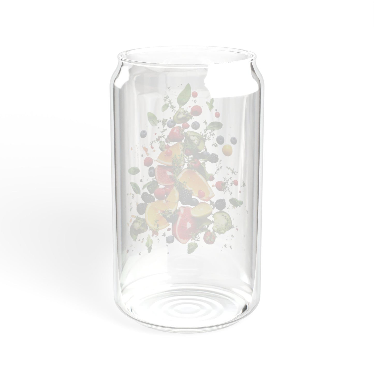 Fruits: The Ultimate Snack,  Customizable - Sipper Glass, 16oz - 10796