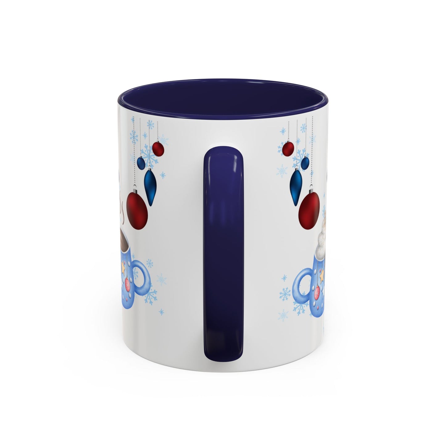 Blue Christmas - Accent Coffee Mug (11, 15oz)