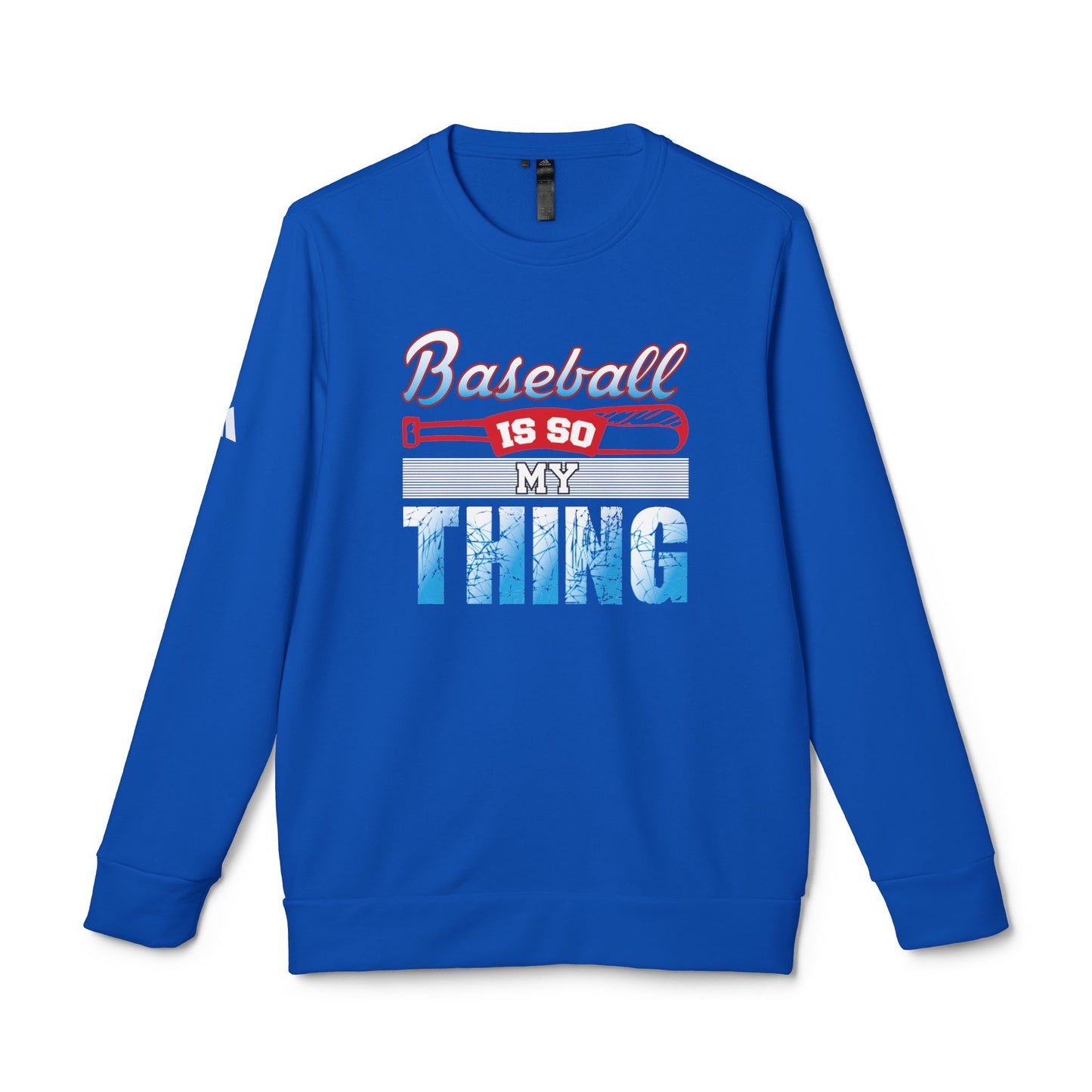Baseball Is My Thing - adidas Unisex Fleece Crewneck Sweatshirt - 14099