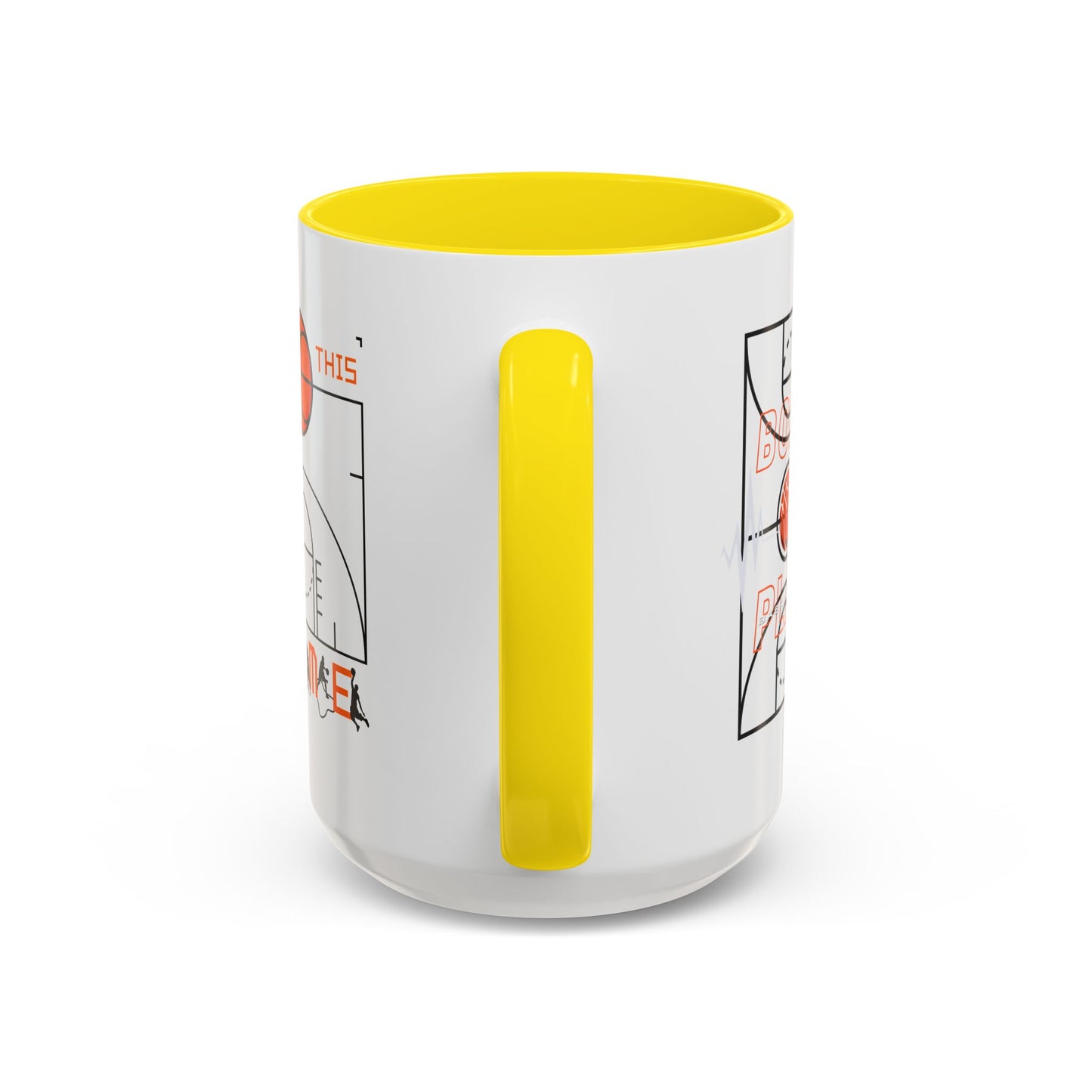 Basketball - Accent Coffee Mug (11, 15oz) - 10715