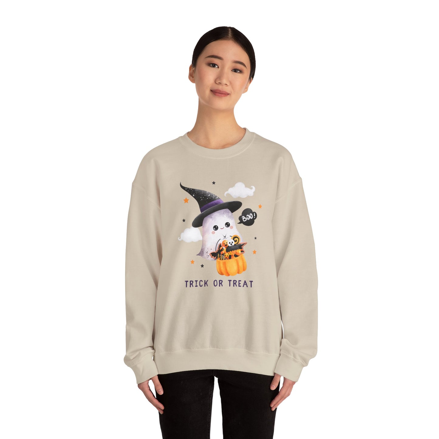 Trick or Treat - Unisex Heavy Blend™ Crewneck Sweatshirt