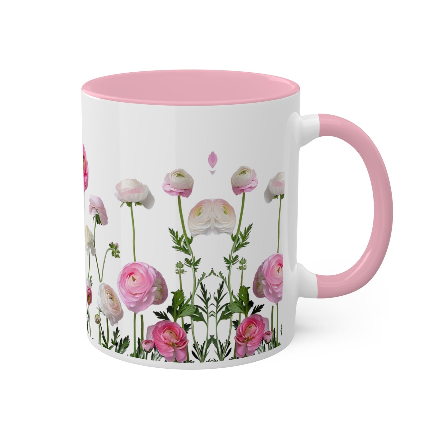 Pink petals of joy - Colorful Mugs, 11oz