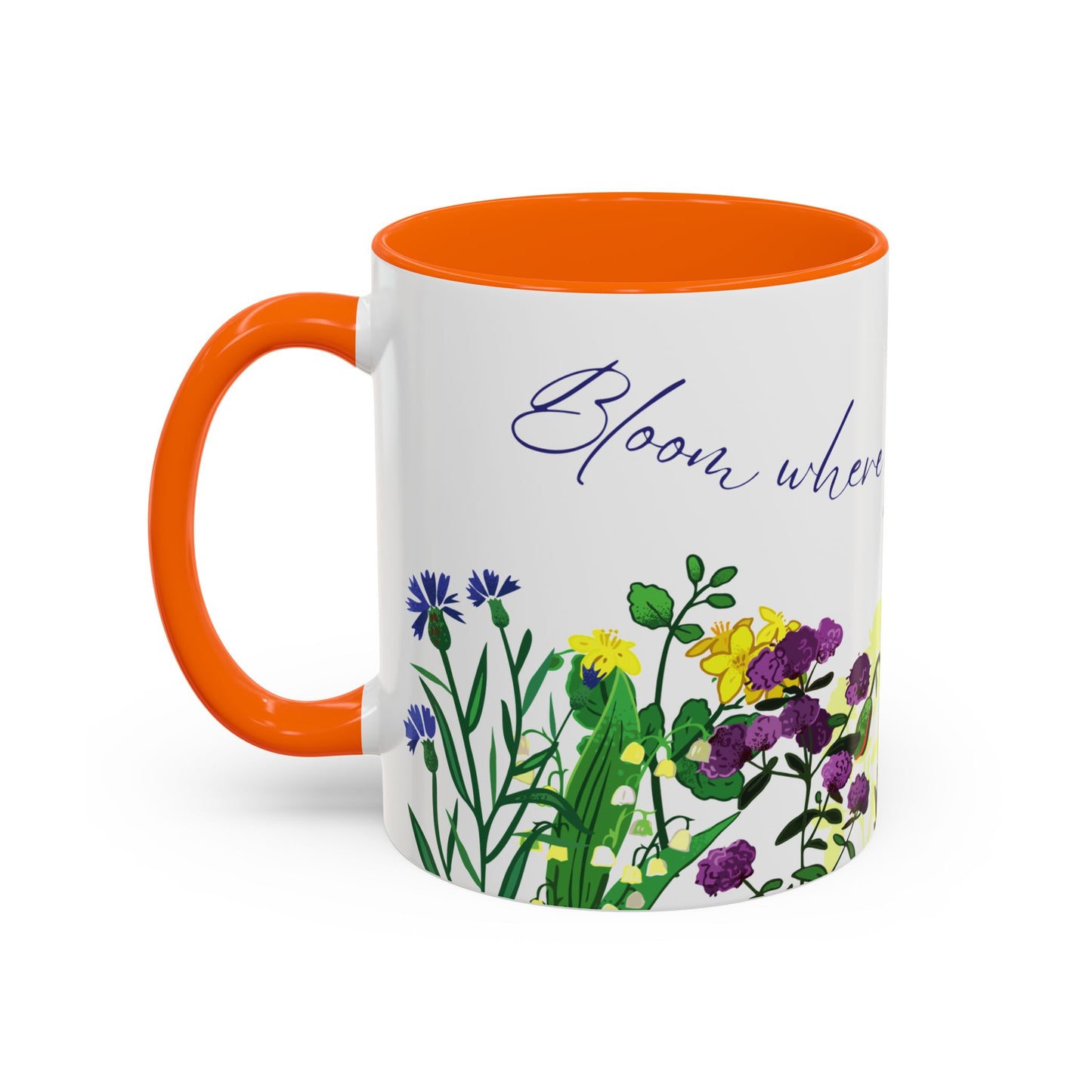 Bloom Where You Are Planted - Accent Coffee Mug (11, 15oz) - 10895