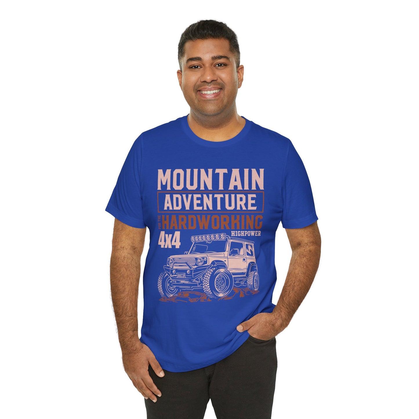 Mountain Adventure, Hardware 4x4 - Unisex Jersey Short Sleeve Tee - 12952