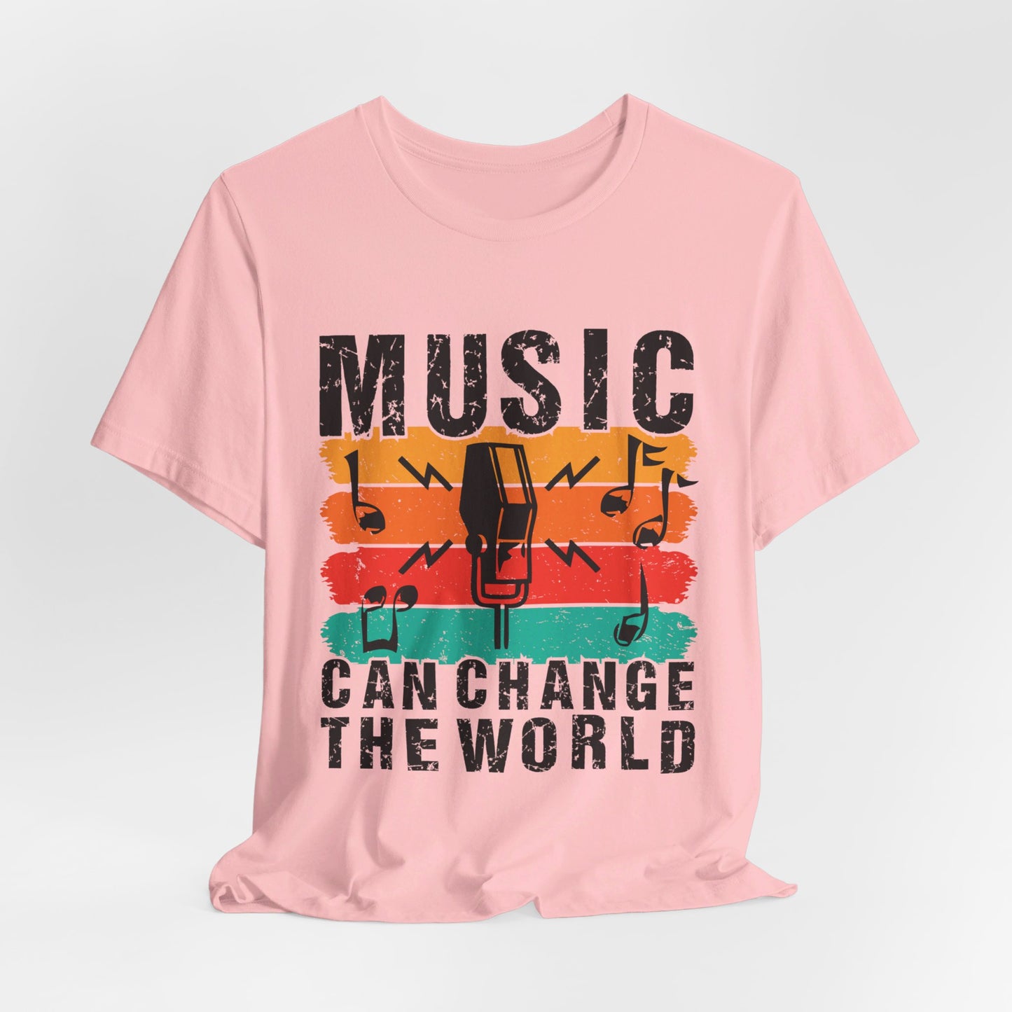 Music Can Change The World - Unisex Jersey Short Sleeve Tee