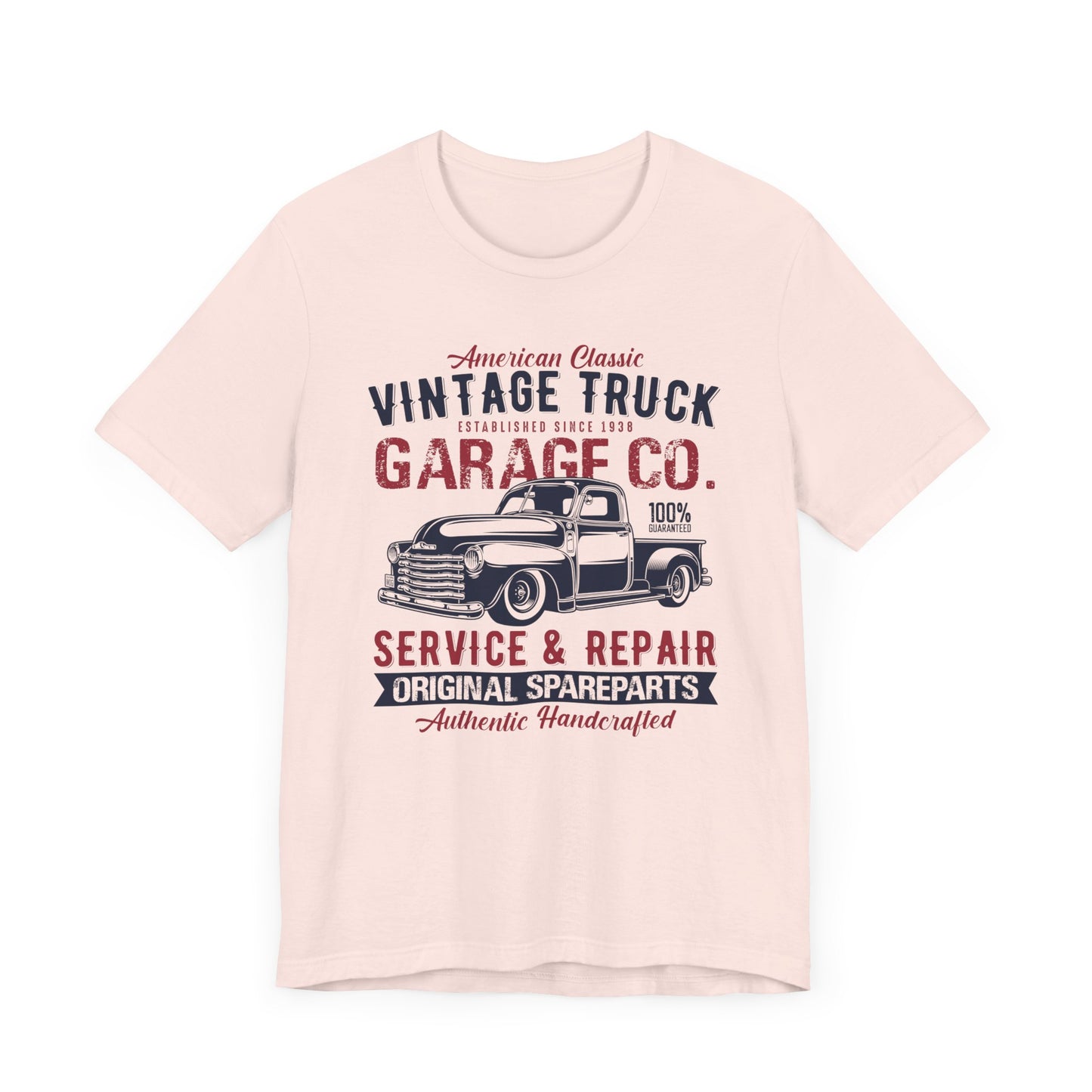 American Classic Vintage Truck - Unisex Jersey Short Sleeve Tee - 12611