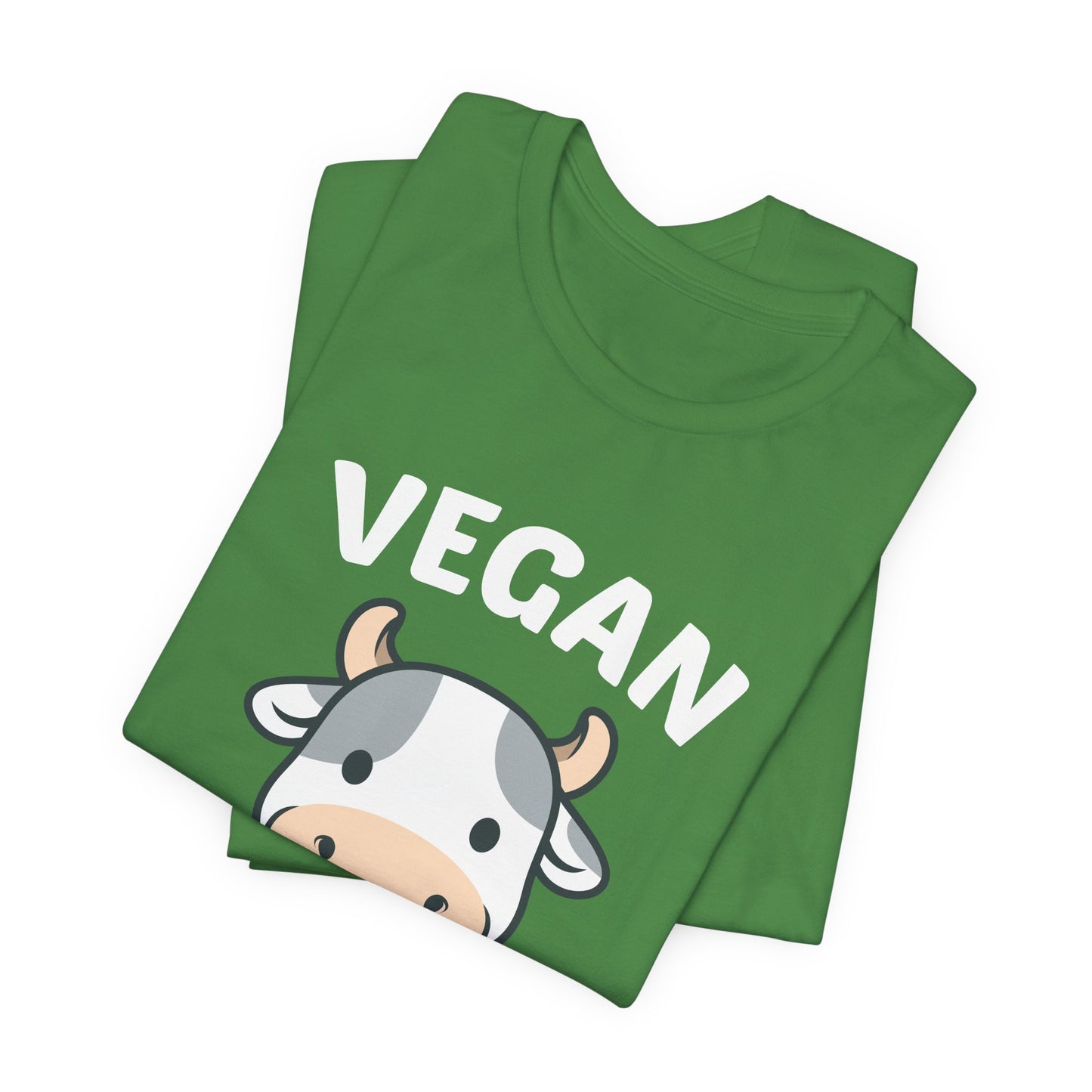 Vegan Because I Love Animals - Unisex Jersey Short Sleeve Tee