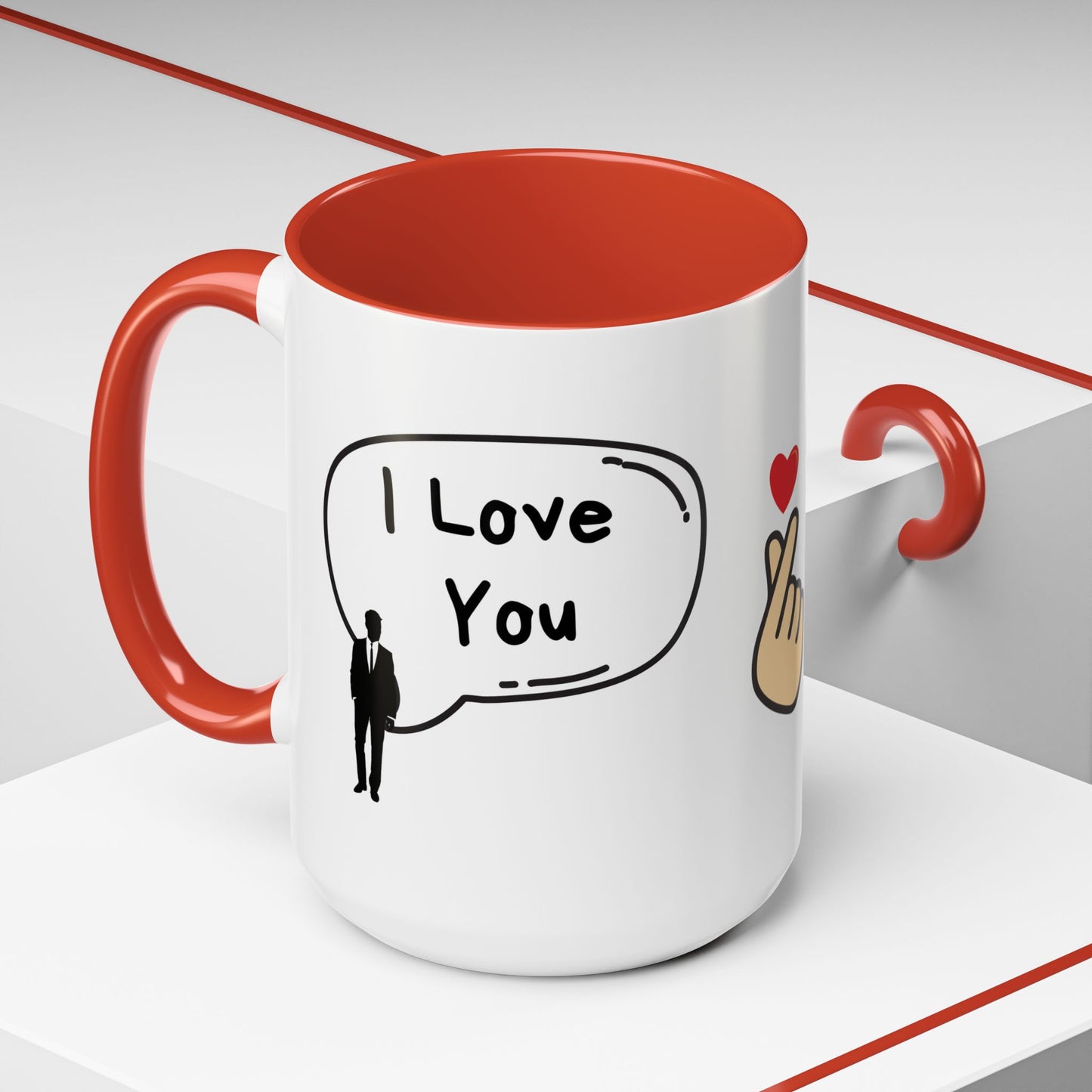 I Love You, I Know - Accent Coffee Mug (11, 15oz)