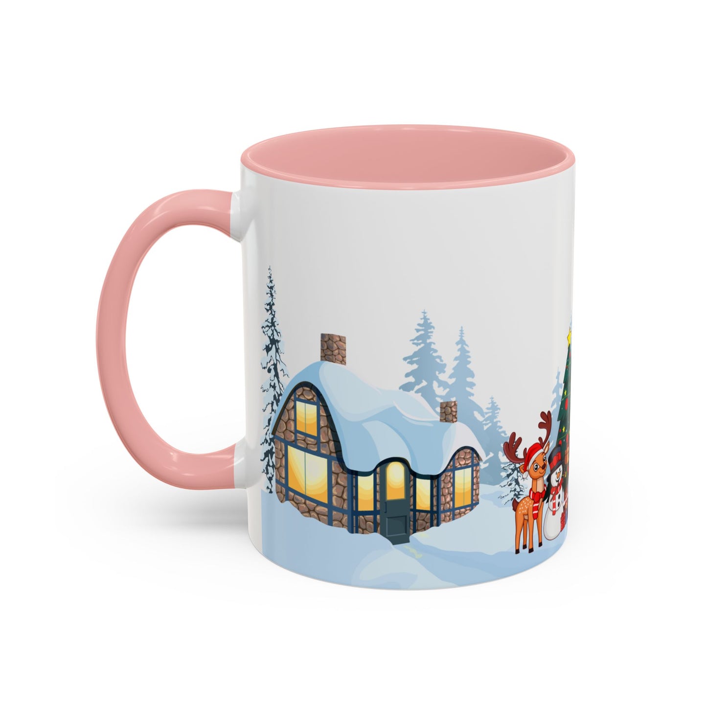 Outdoor Christmas Party - Accent Coffee Mug (11, 15oz) - 10454