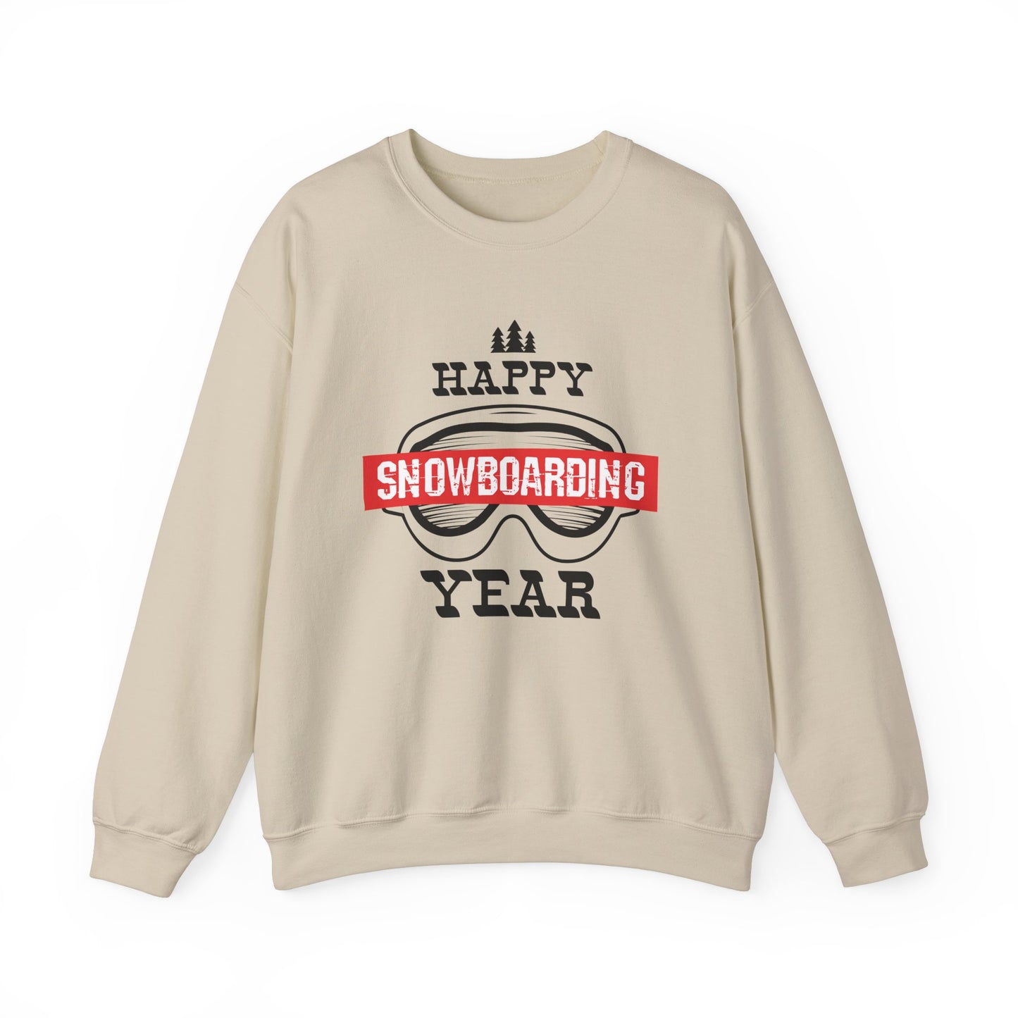 Happy Snowboarding Year - Unisex Heavy Blend™ Crewneck Sweatshirt