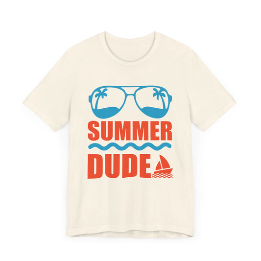 Summer Dude - Unisex Jersey Short Sleeve Tee - 13190