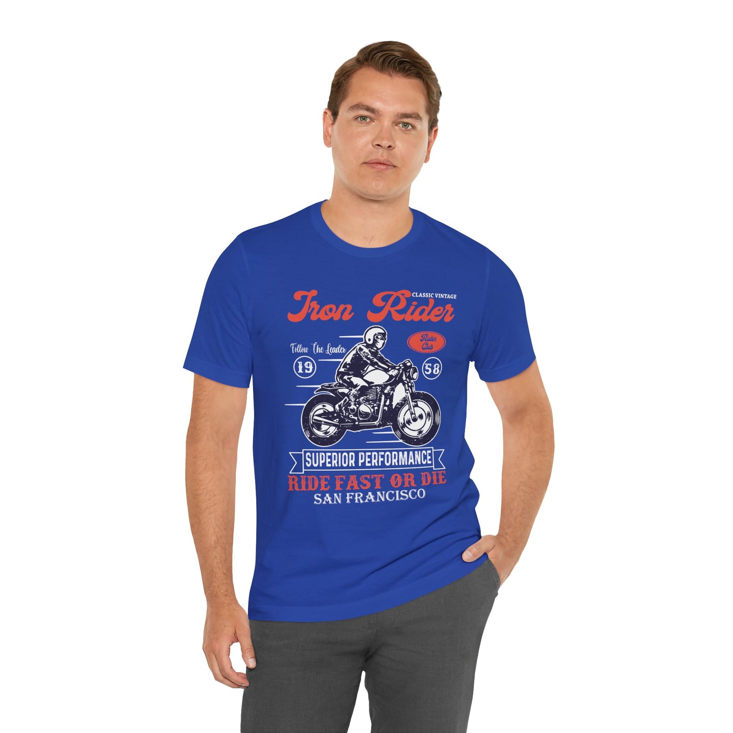 Iron Rider, Superior Performance - Unisex Jersey Short Sleeve Tee - 13209