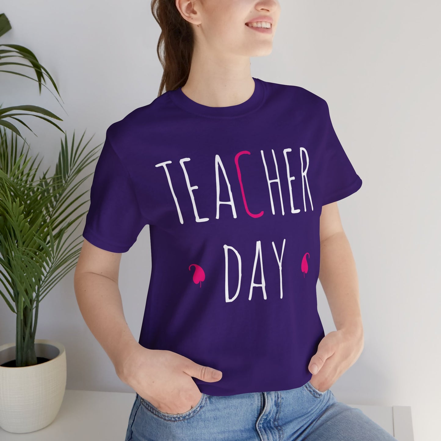 Teacher Day - Unisex Jersey Short Sleeve Tee