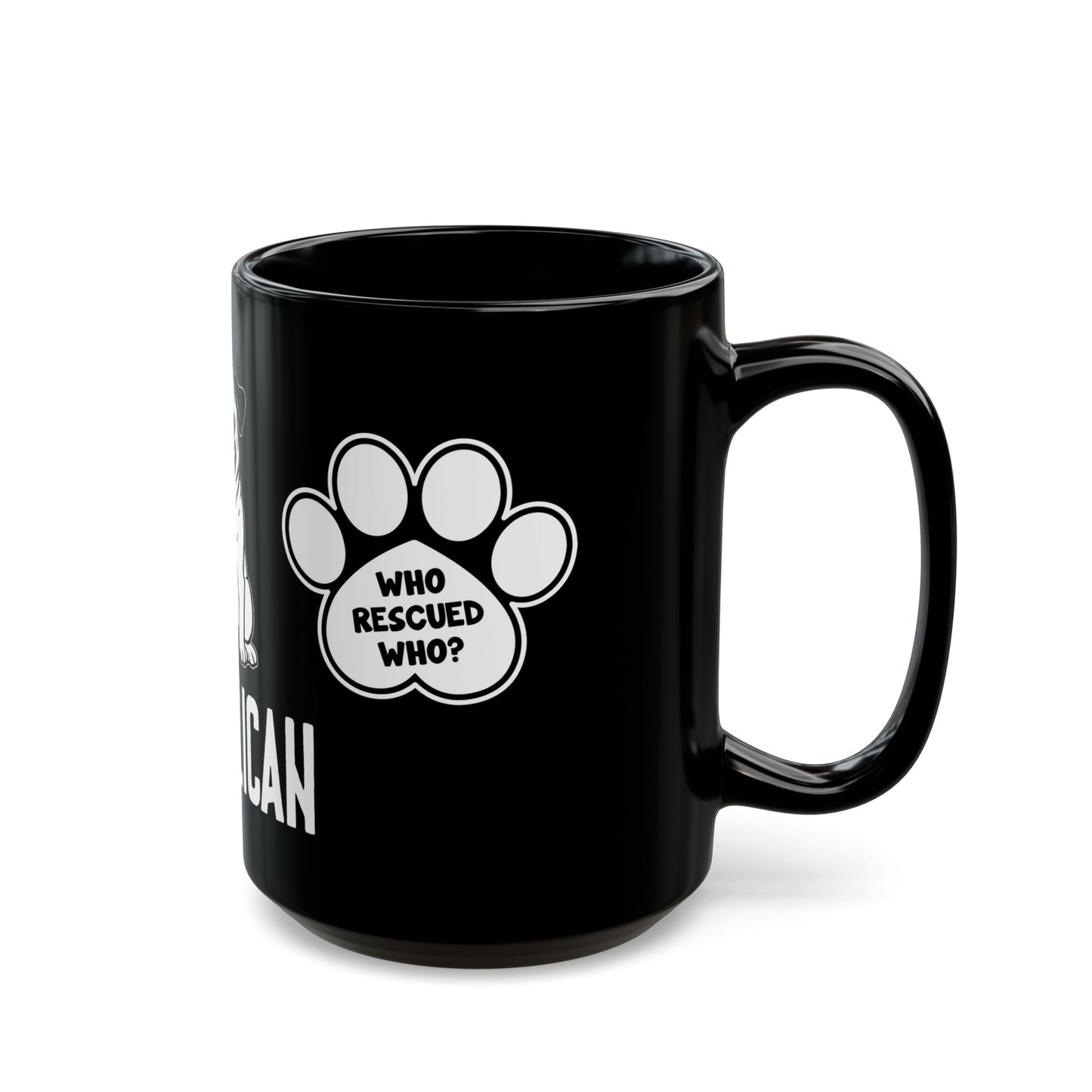 Republican, French Bulldog - Black Mug (11oz, 15oz)