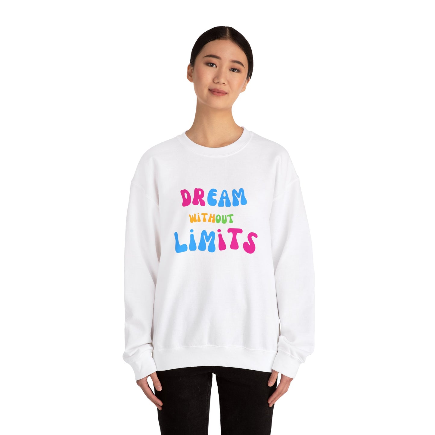 Dream Without Limits - Unisex Heavy Blend™ Crewneck Sweatshirt