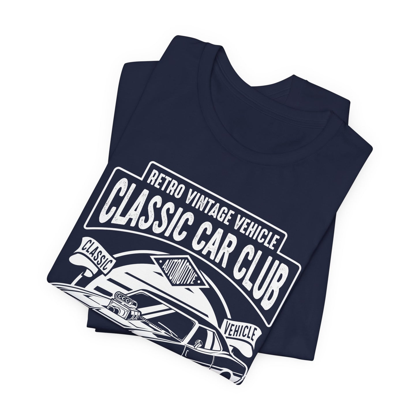 Retro Vintage Vehicle - Unisex Jersey Short Sleeve Tee - 12698