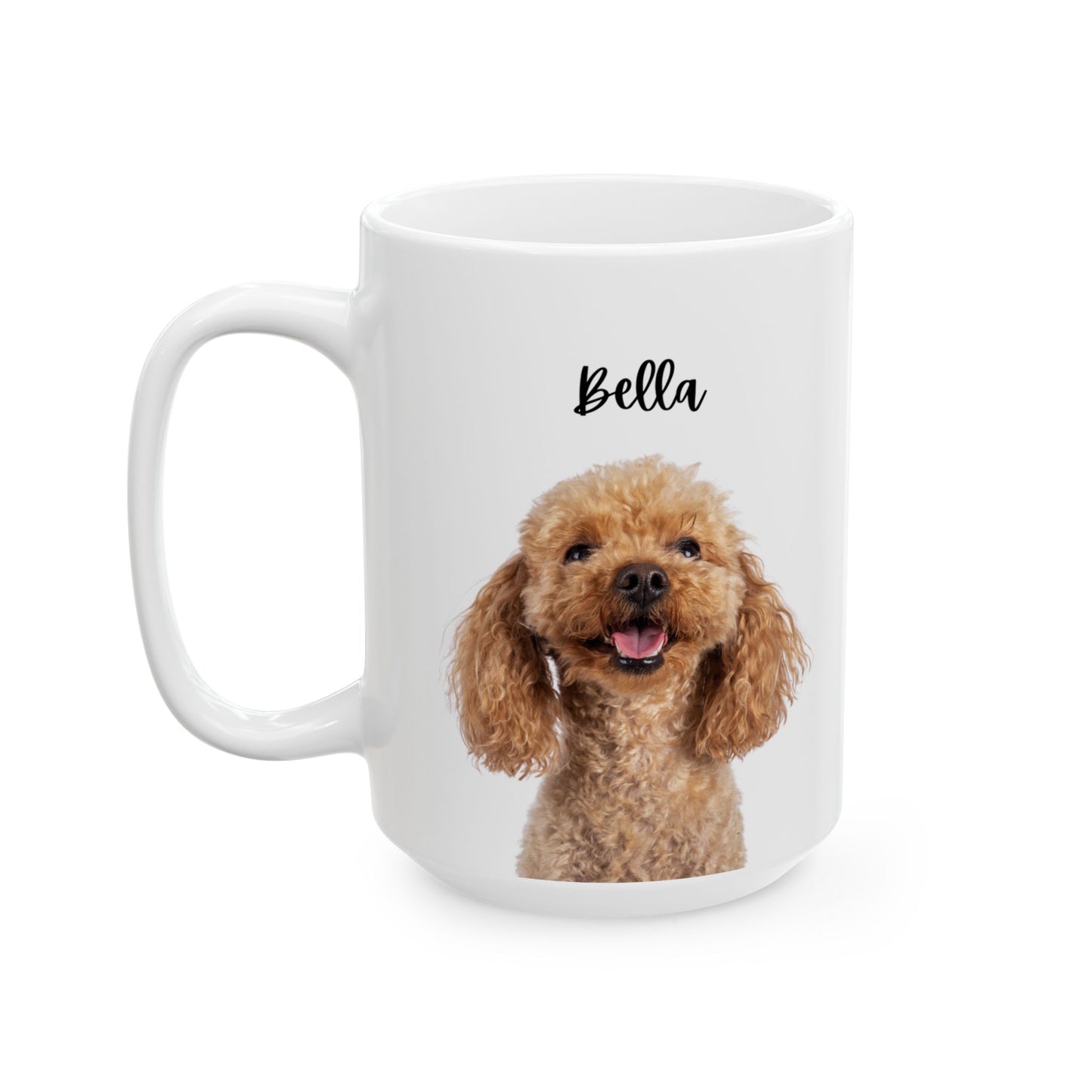 Personalised Ceramic Mug | Pet Lover Gift, Dog Coffee Cup - 14177