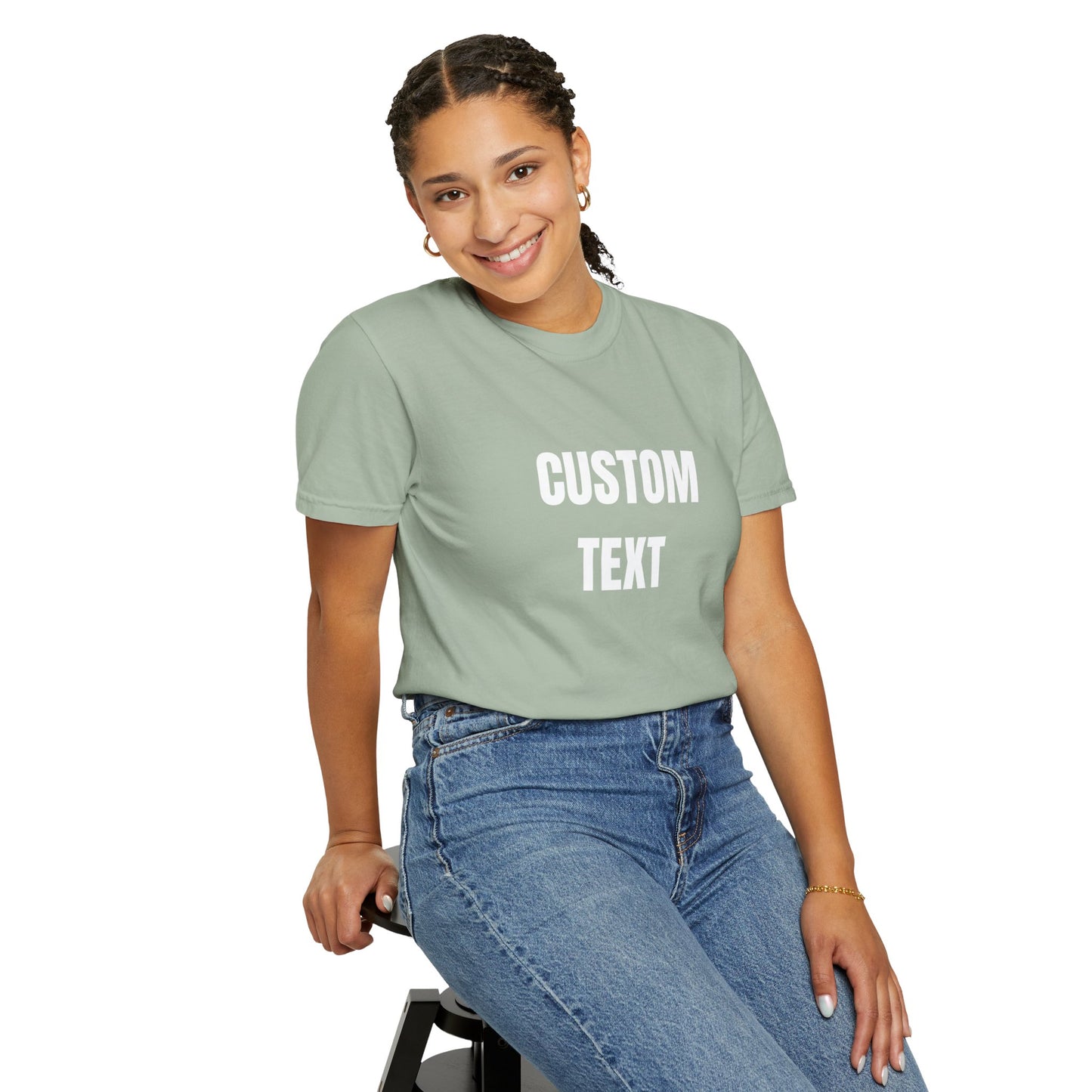 Custom Novelty T-Shirt – Unisex Garment-Dyed Cotton Tee - 14681