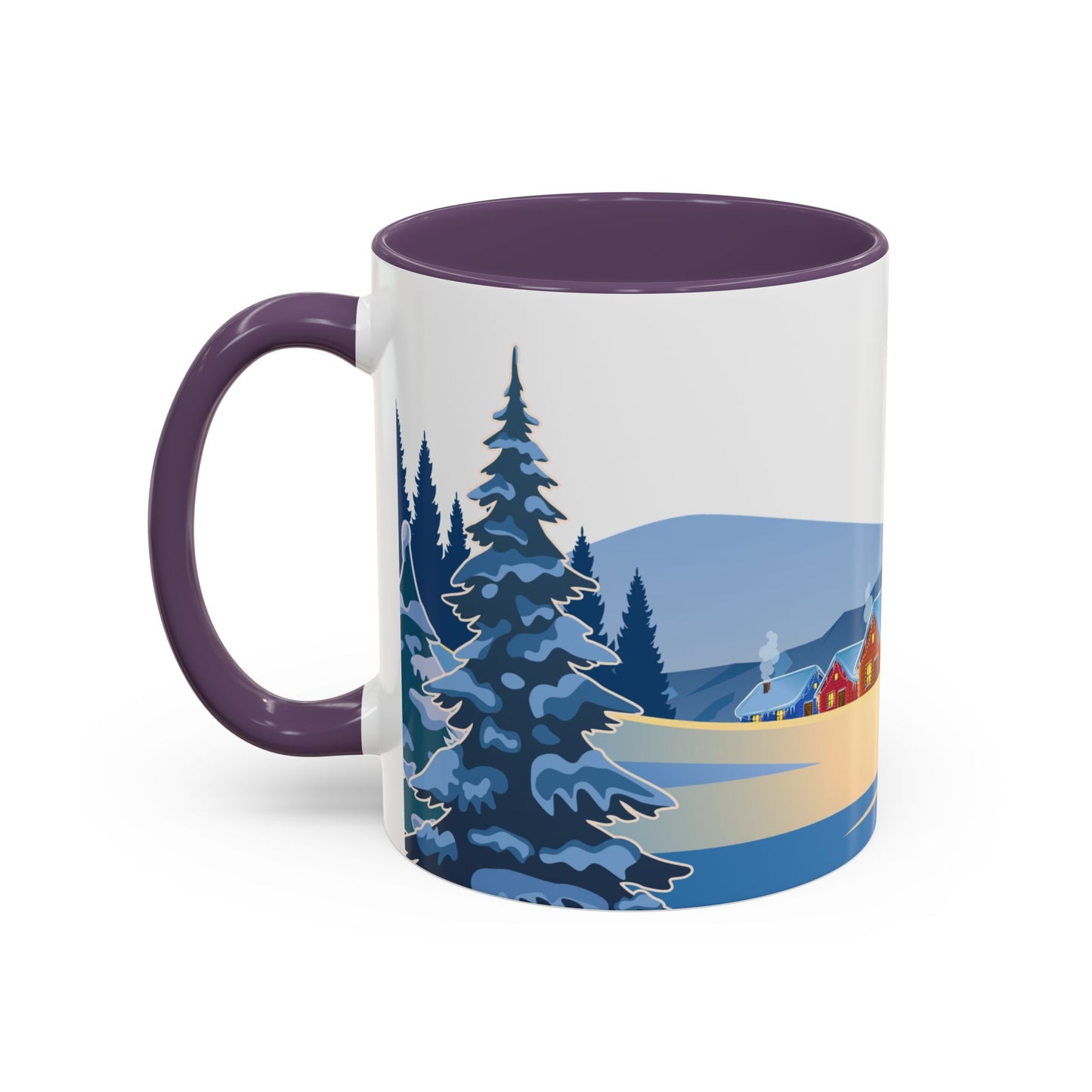 Winter Day - Accent Coffee Mug (11, 15oz) - 10440