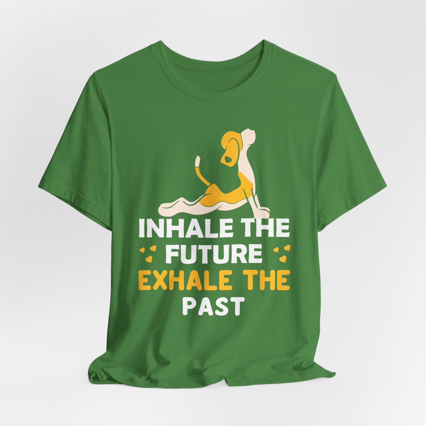 Yoga: Inhale The Future Exhale The Past- Unisex Jersey Short Sleeve Tee