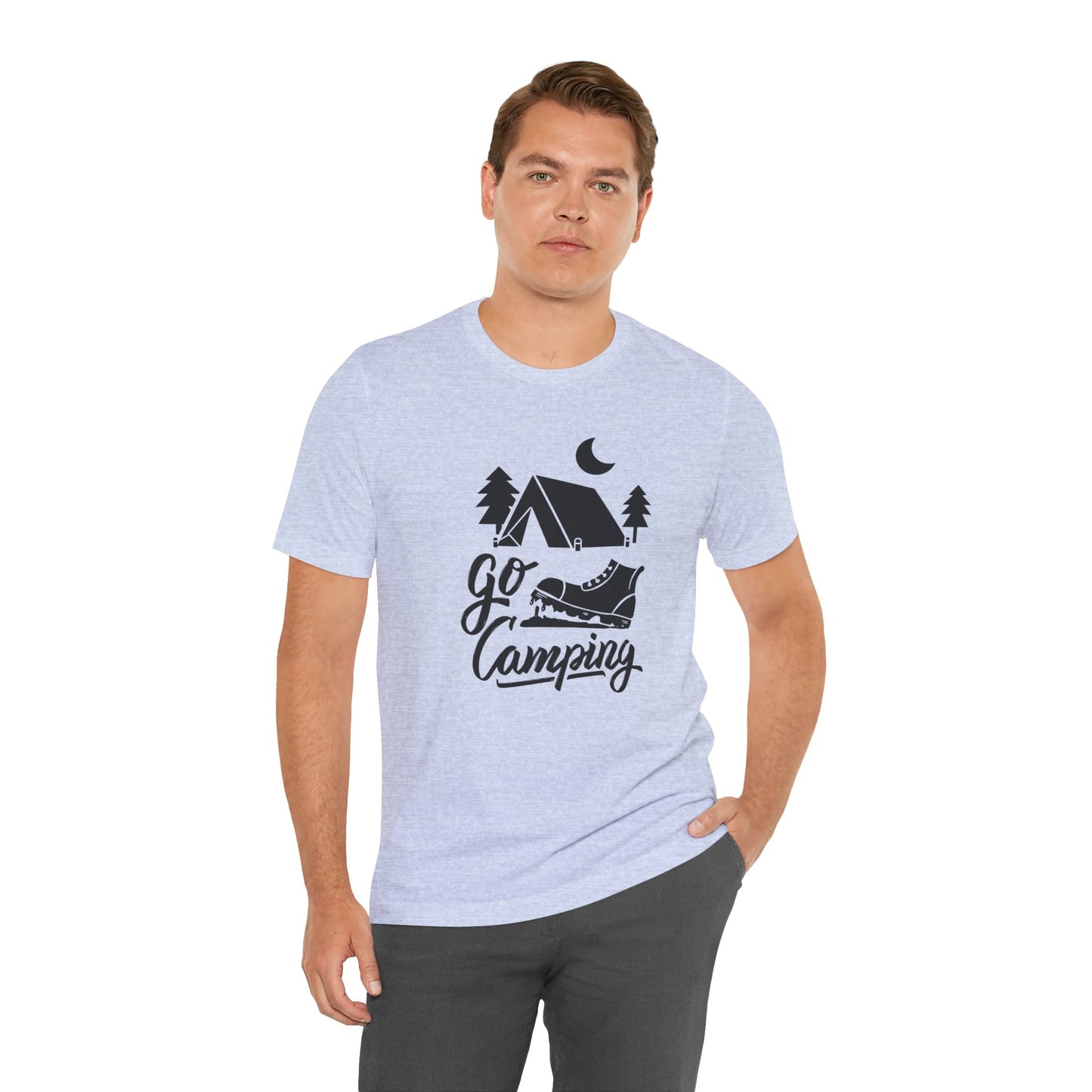 Go Camping - Unisex Jersey Short Sleeve Tee - 10750