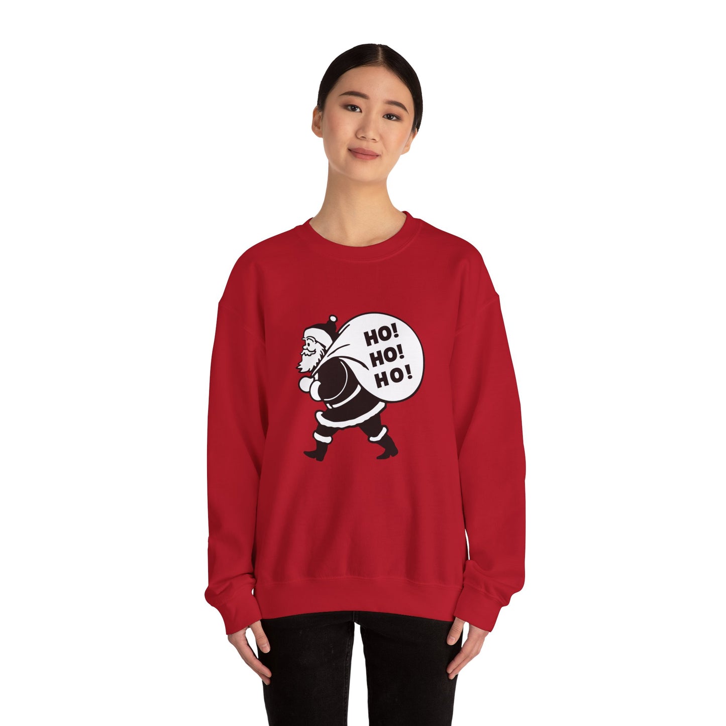 Santa, Ho HO Ho! - Unisex Heavy Blend™ Crewneck Sweatshirt