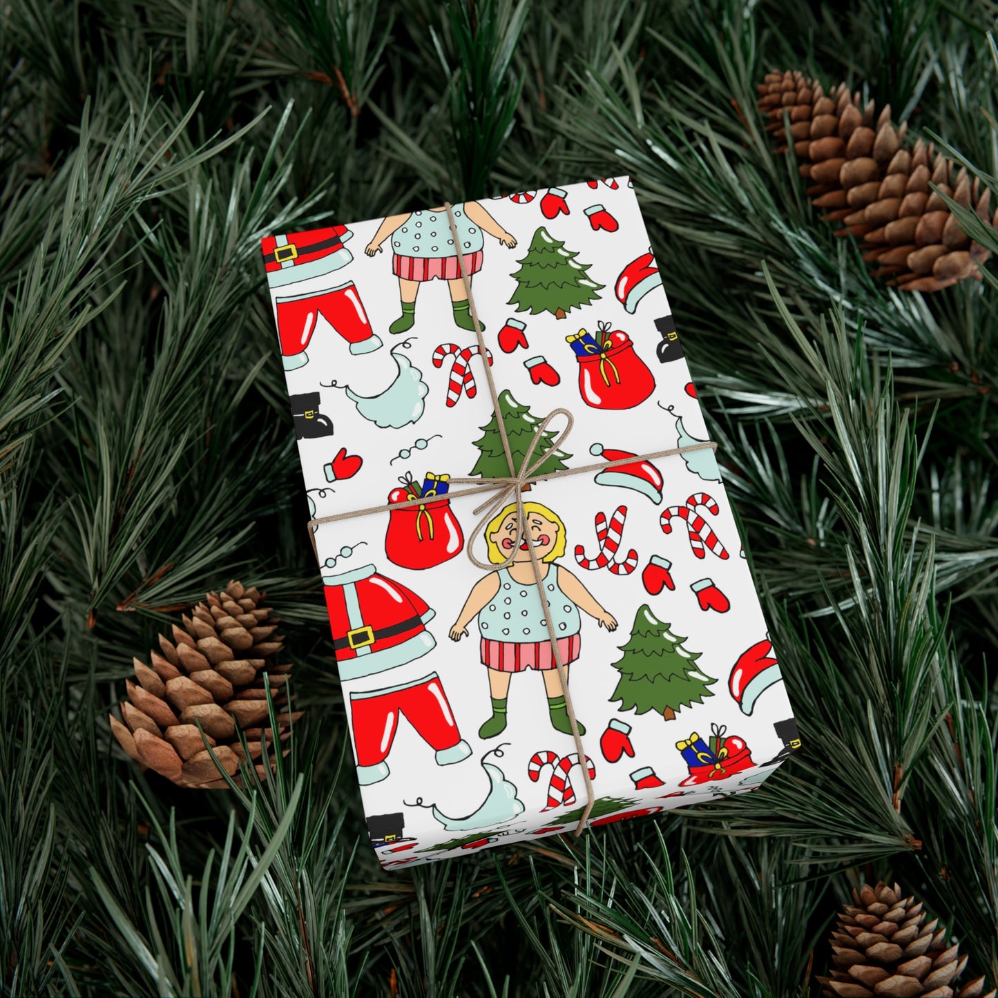 Merry Christmas - Gift Wrap Papers - 10103