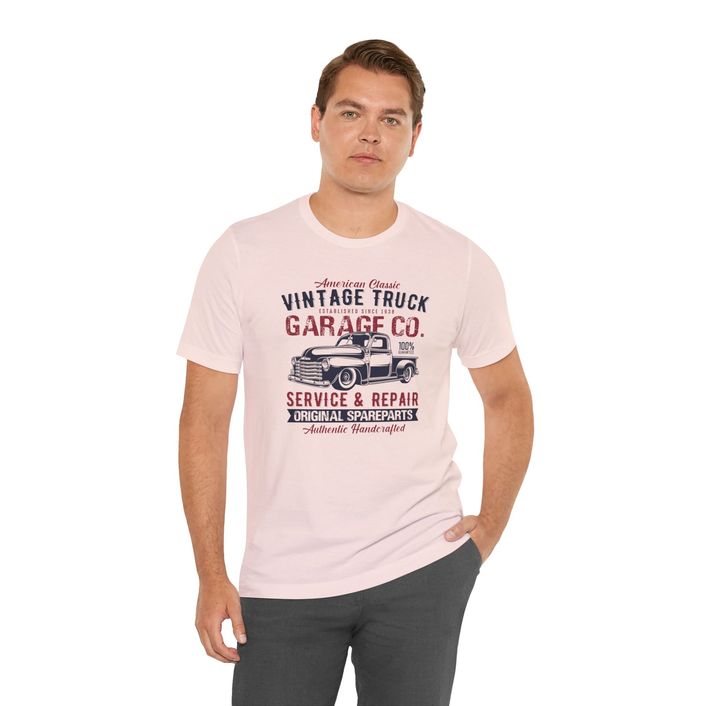 American Classic Vintage Truck - Unisex Jersey Short Sleeve Tee