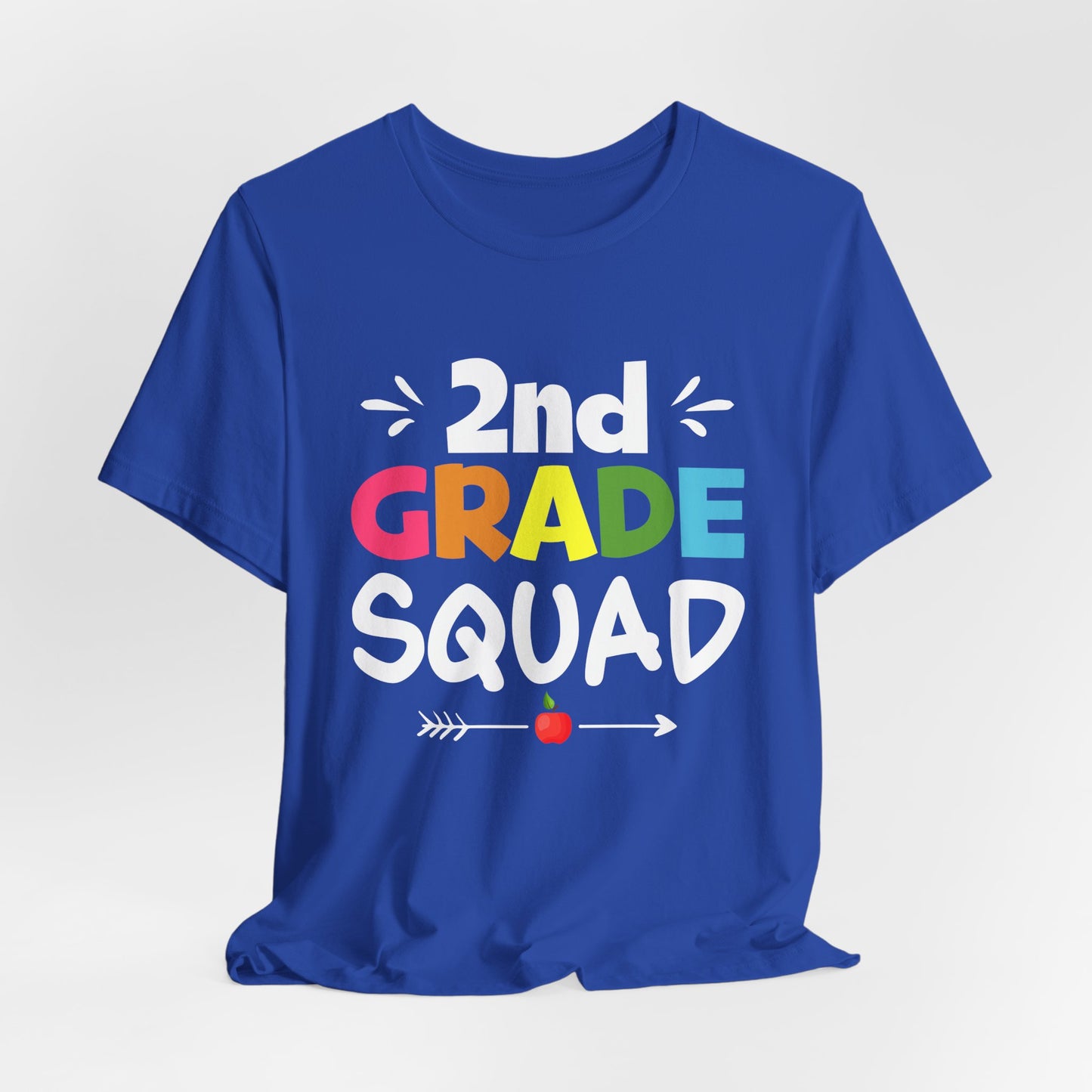 Teacher: 2nd Grade Squad - Unisex Jersey Short Sleeve Tee - 13532