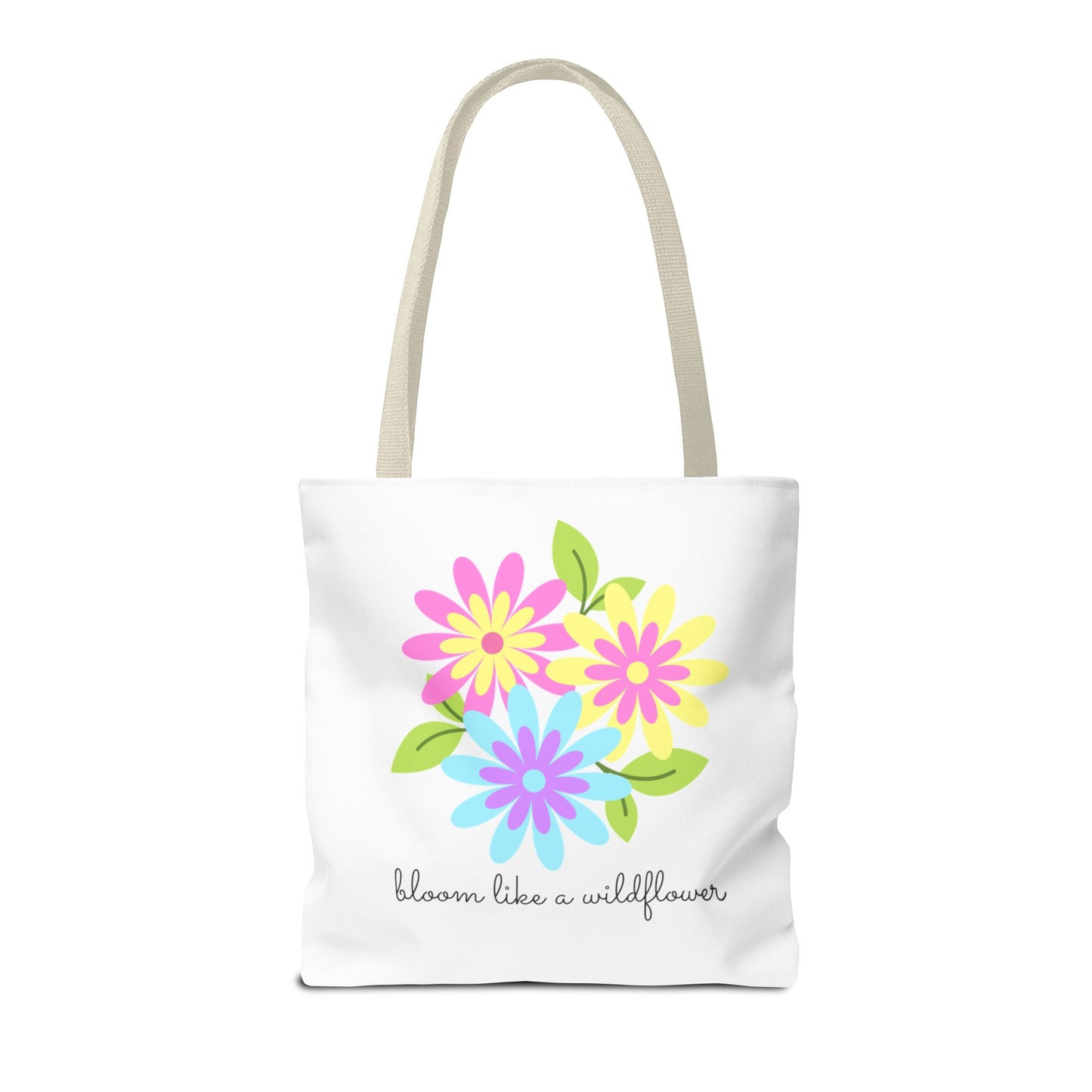 Bright Flower Tote Bag