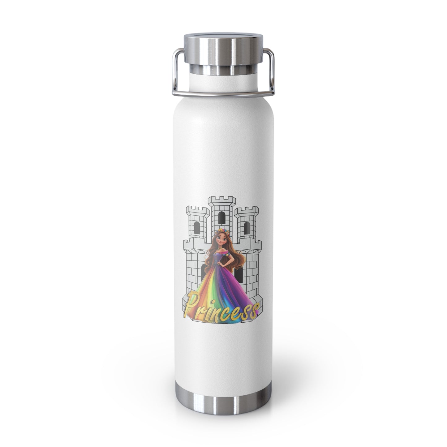 Every Girl Is a Princess - Copper Vacuum Insulated Bottle, 22oz