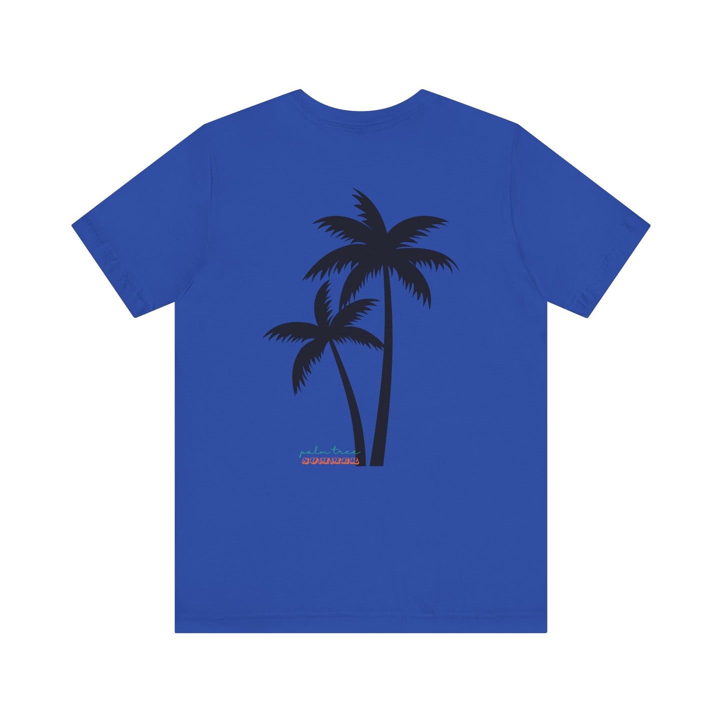 Summer, Palm Tree - Unisex Jersey Short Sleeve Tee - 13317