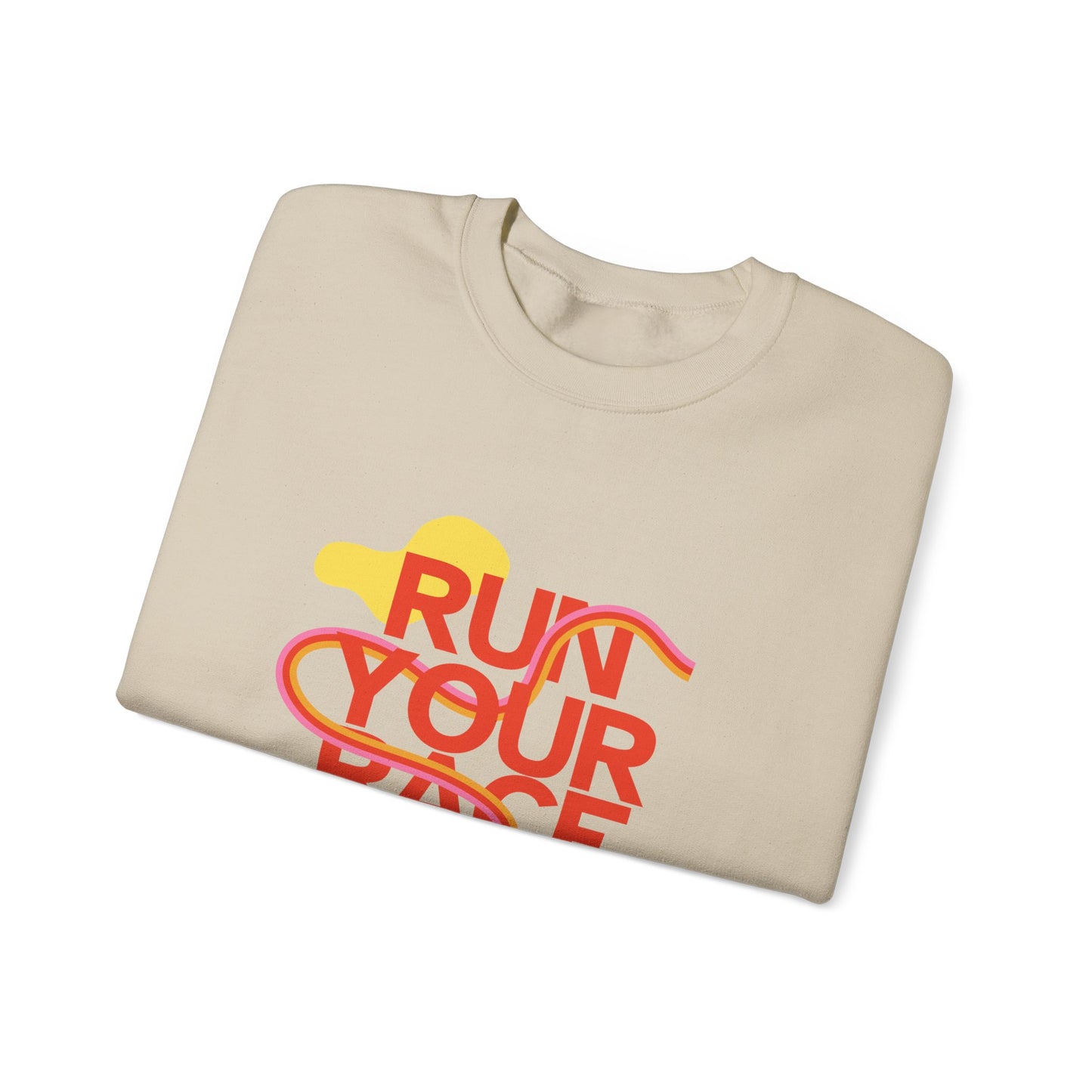 Run Your Race - Unisex Heavy Blend™ Crewneck Sweatshirt