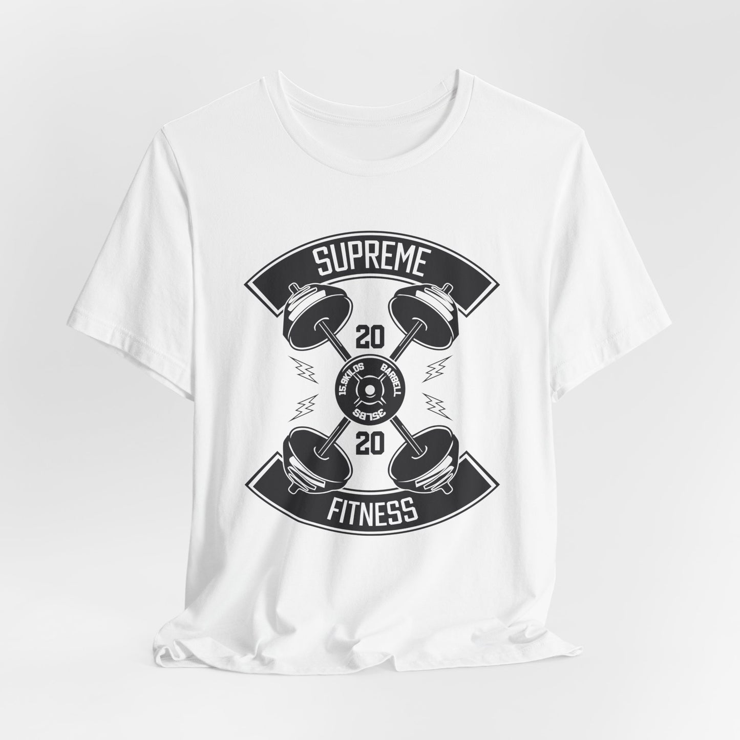 Gym: Supreme Fitness - Unisex Jersey Short Sleeve Tee