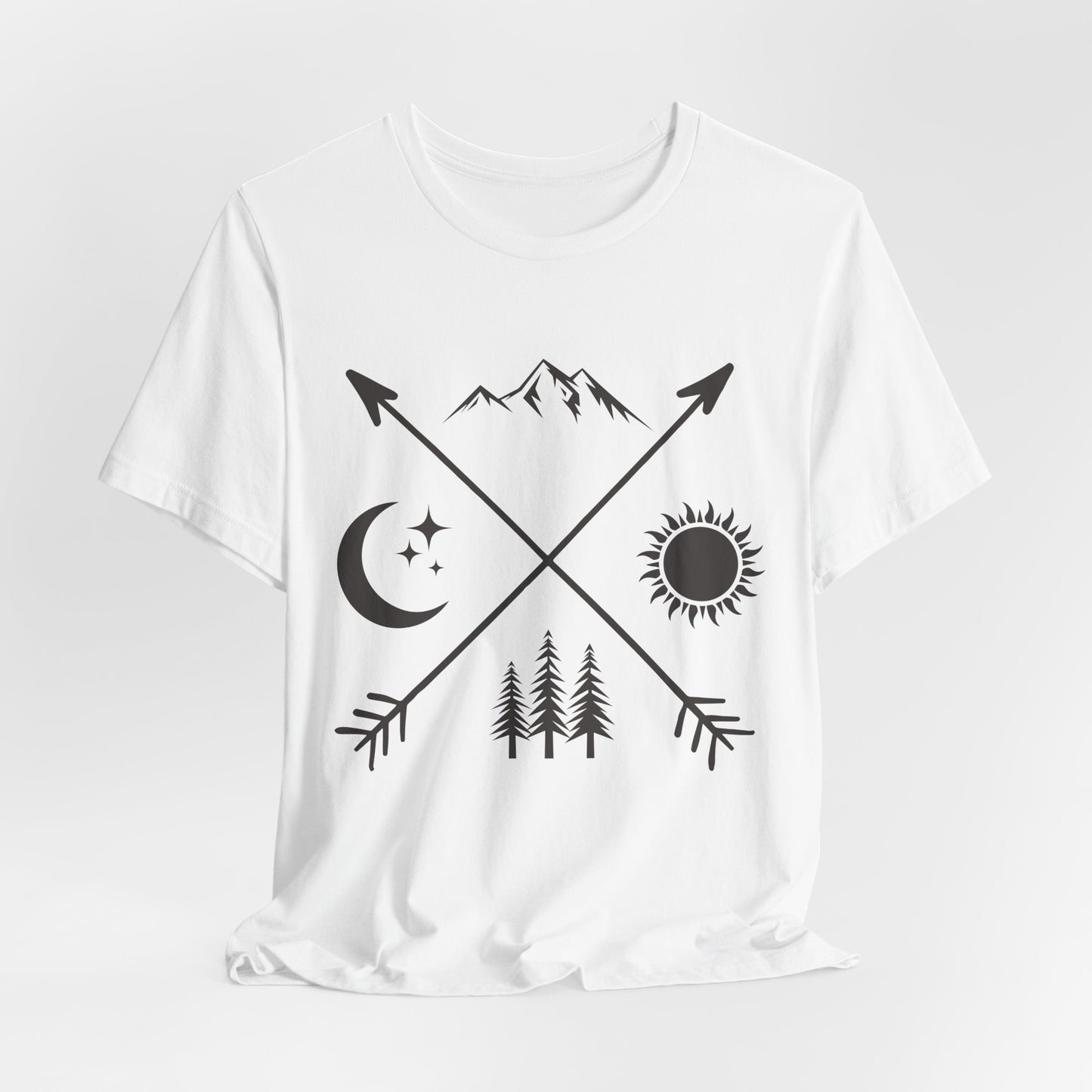 Camping & Outdoor - Unisex Jersey Short Sleeve Tee - 12628