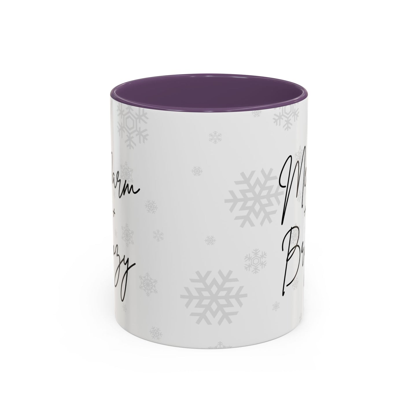 Warm+Cozy, Merry+Bright - Accent Coffee Mug (11, 15oz) - 11115