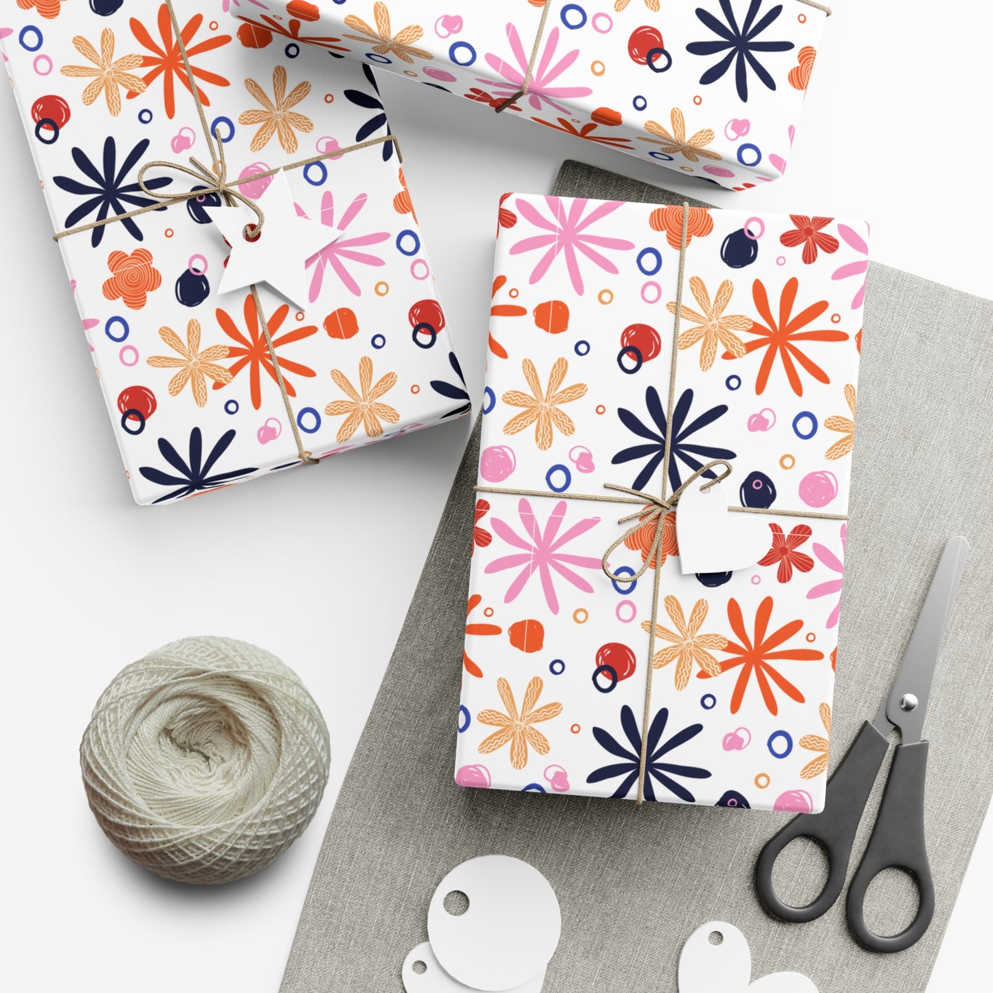 Colorful Flowers - Gift Wrap Papers - 10213