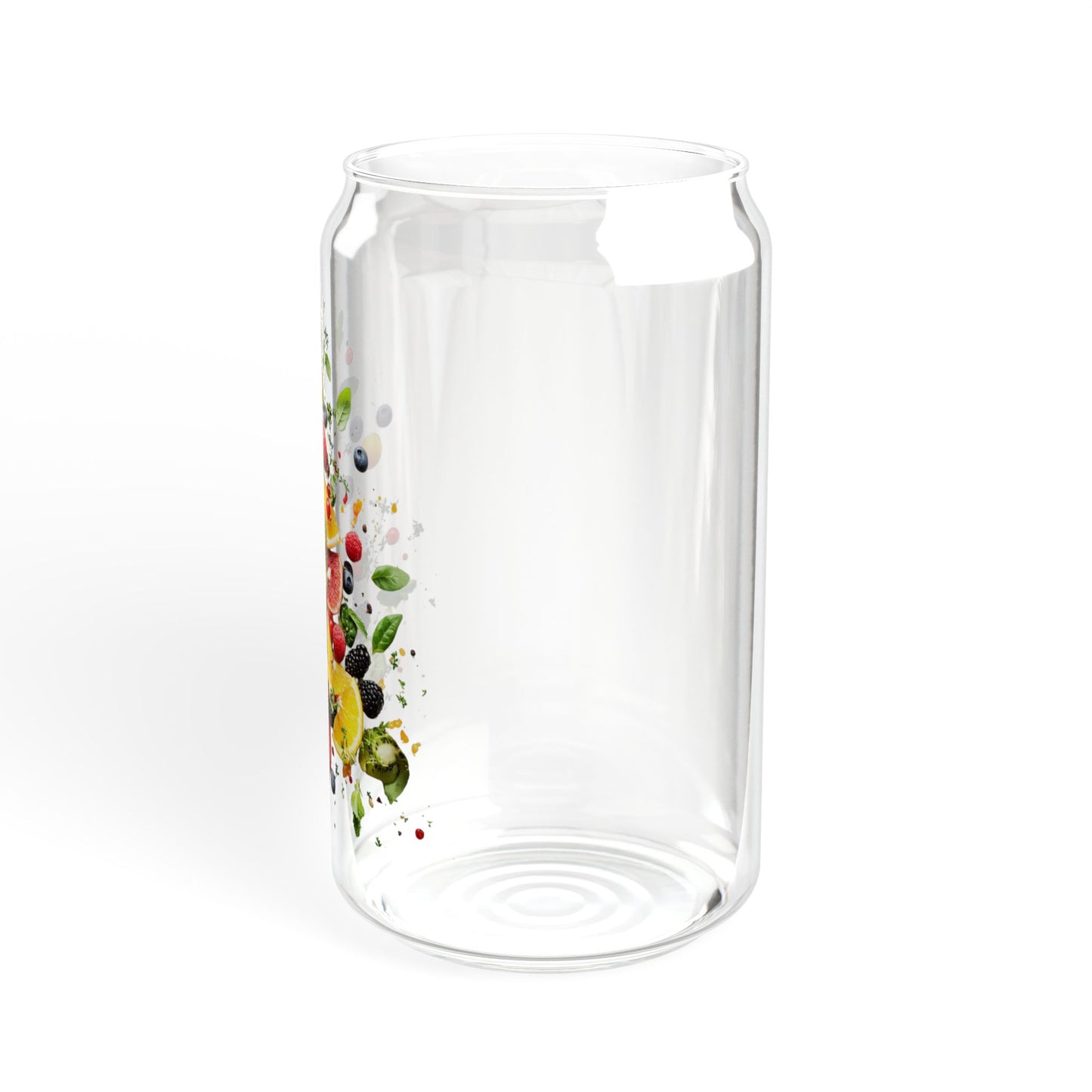 Fruits: The Ultimate Snack,  Customizable - Sipper Glass, 16oz - 10796