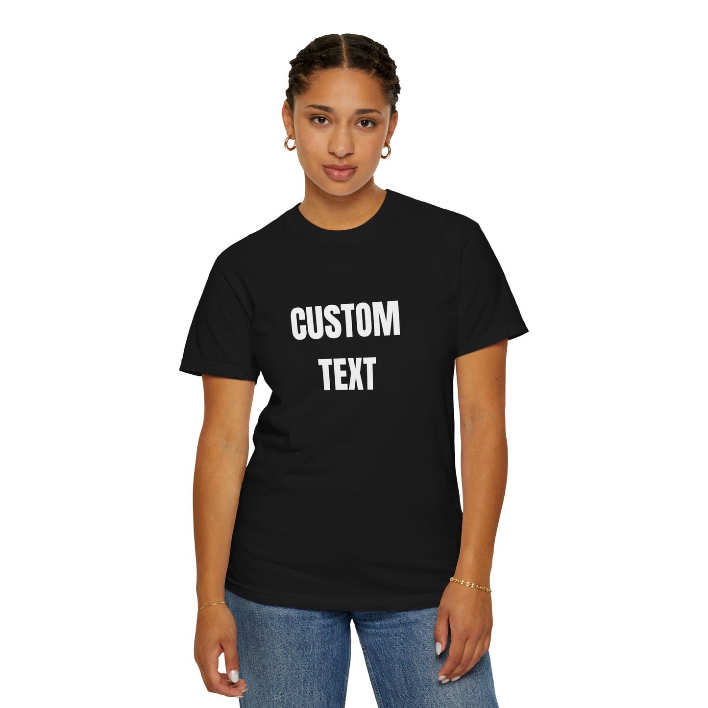 Custom Novelty T-Shirt – Unisex Garment-Dyed Cotton Tee - 14681