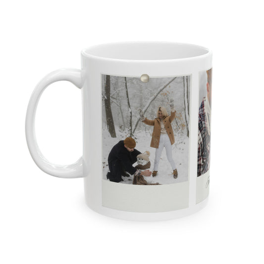 Ann & Mike, Photos, Customizable - Ceramic Mug, (11oz, 15oz) - 10861