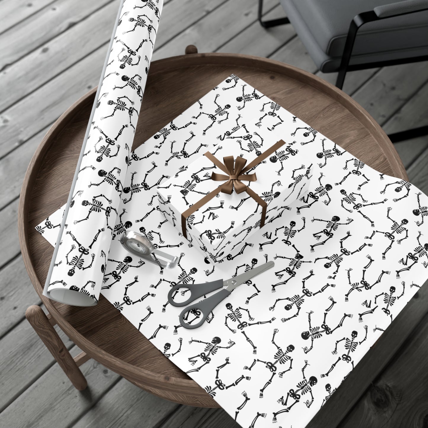 Halloween Skeleton  - Gift Wrap Papers - 14092